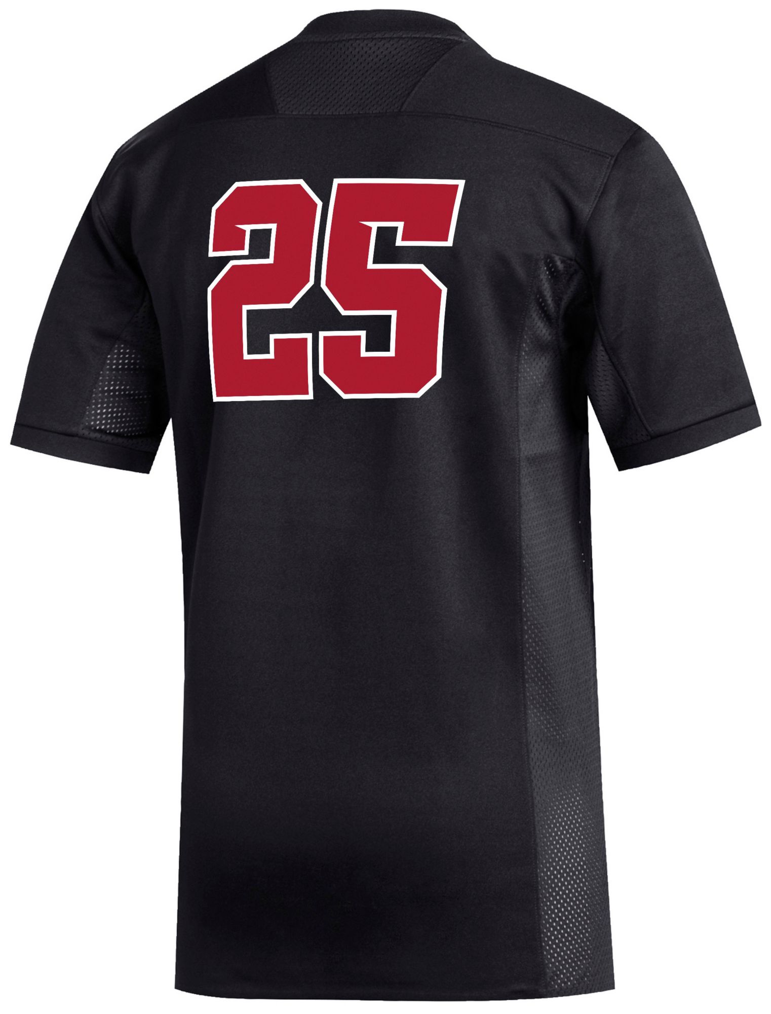 adidas Men's Fresno State Bulldogs Black Blackout Replica Football Jersey product image