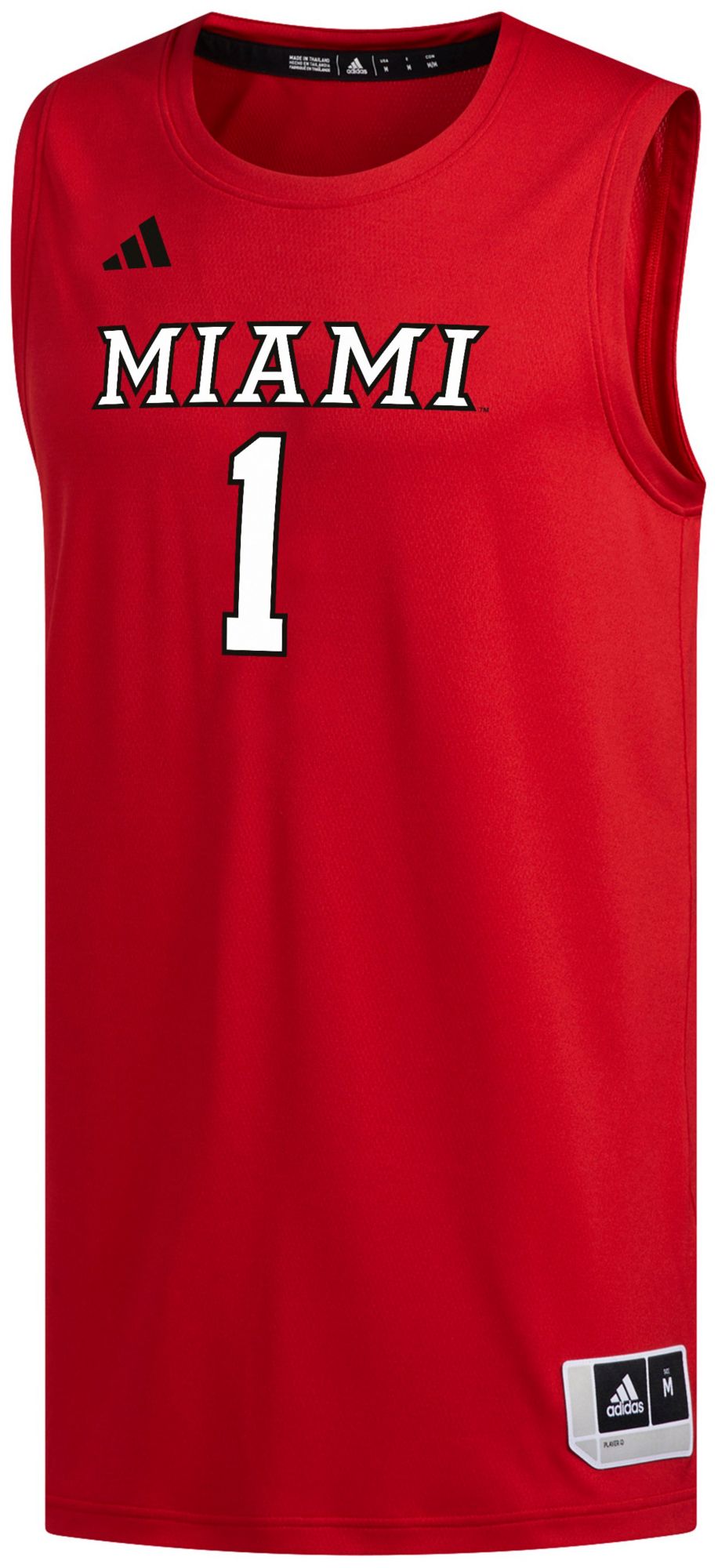 adidas Men's Miami RedHawks Red Swingman Jersey product image