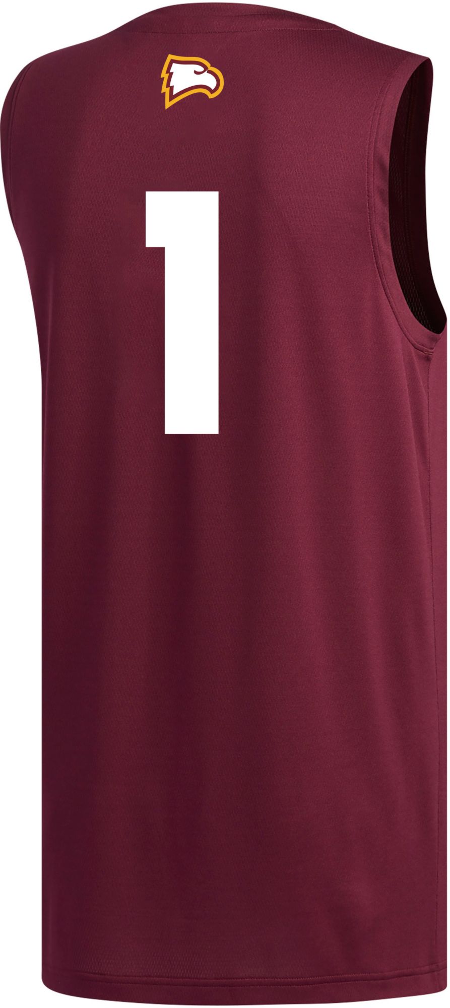 adidas Men's Winthrop Eagles #1 Garnet Replica Swing Basketball Jersey product image