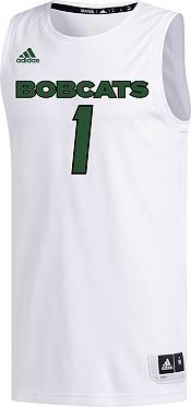 adidas Men's Ohio Bobcats #1 White Replica Swing Basketball Jersey product image