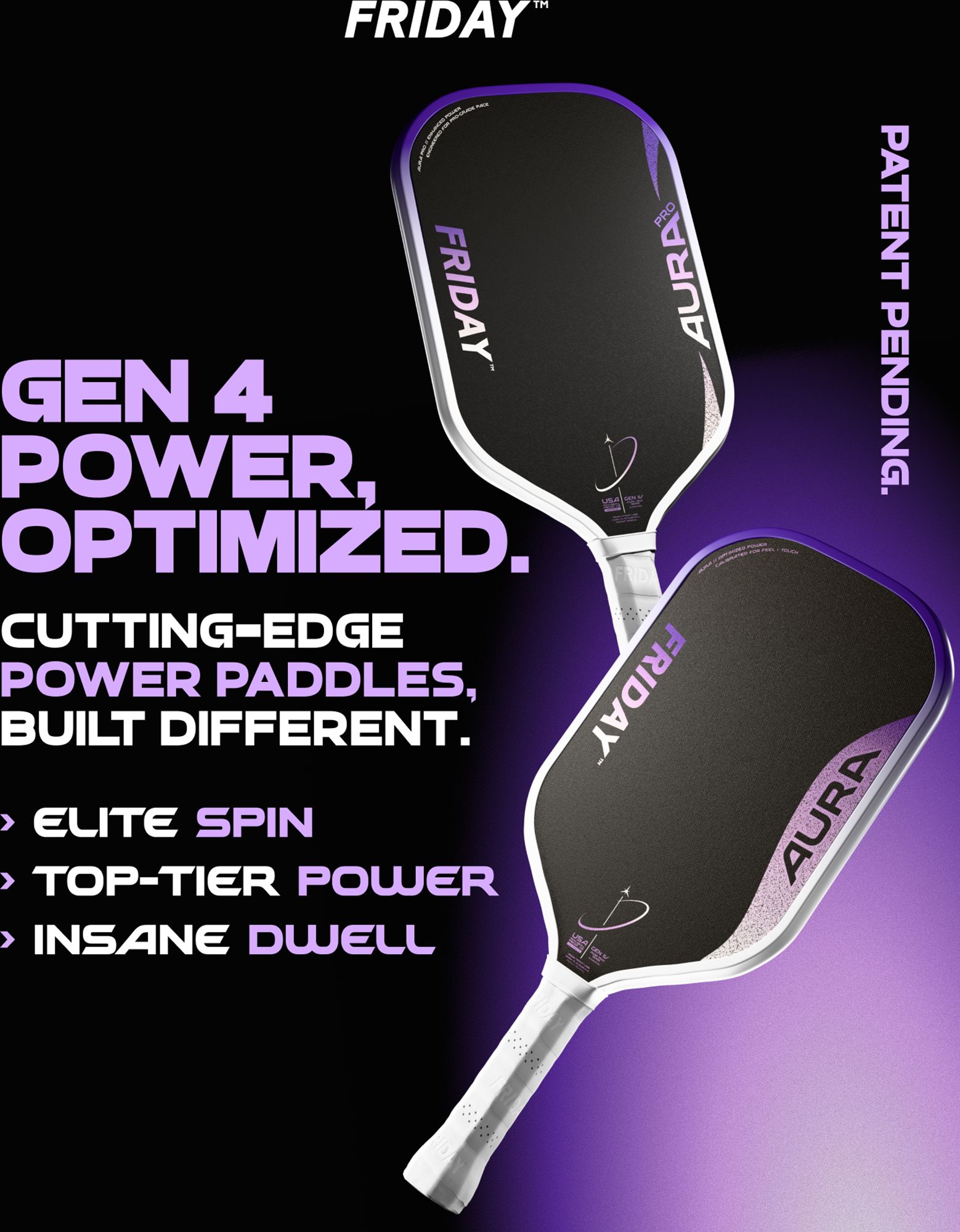 Friday Labs Aura Pro Pickleball Paddle product image