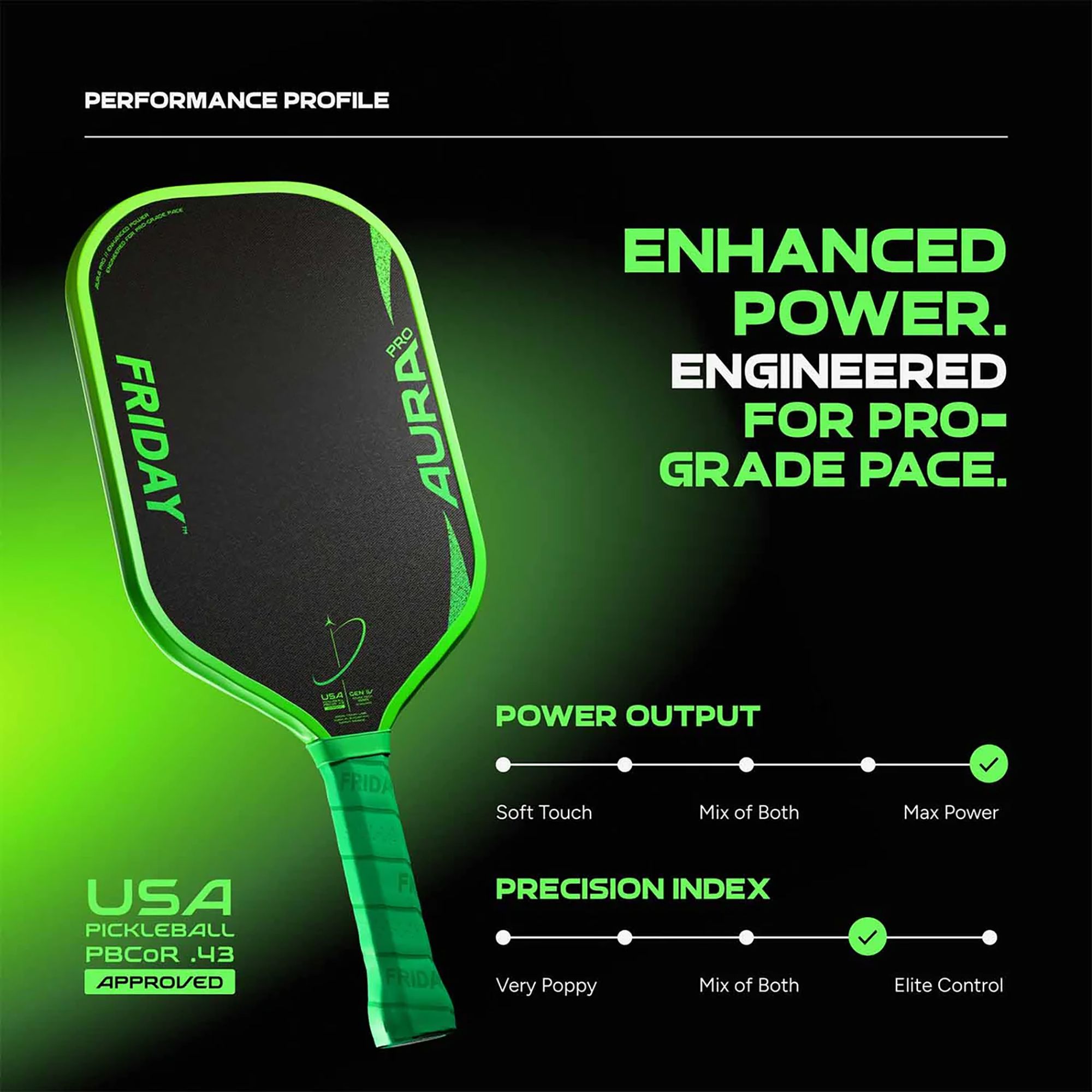 Friday Auro Pro Pickleball Paddle product image