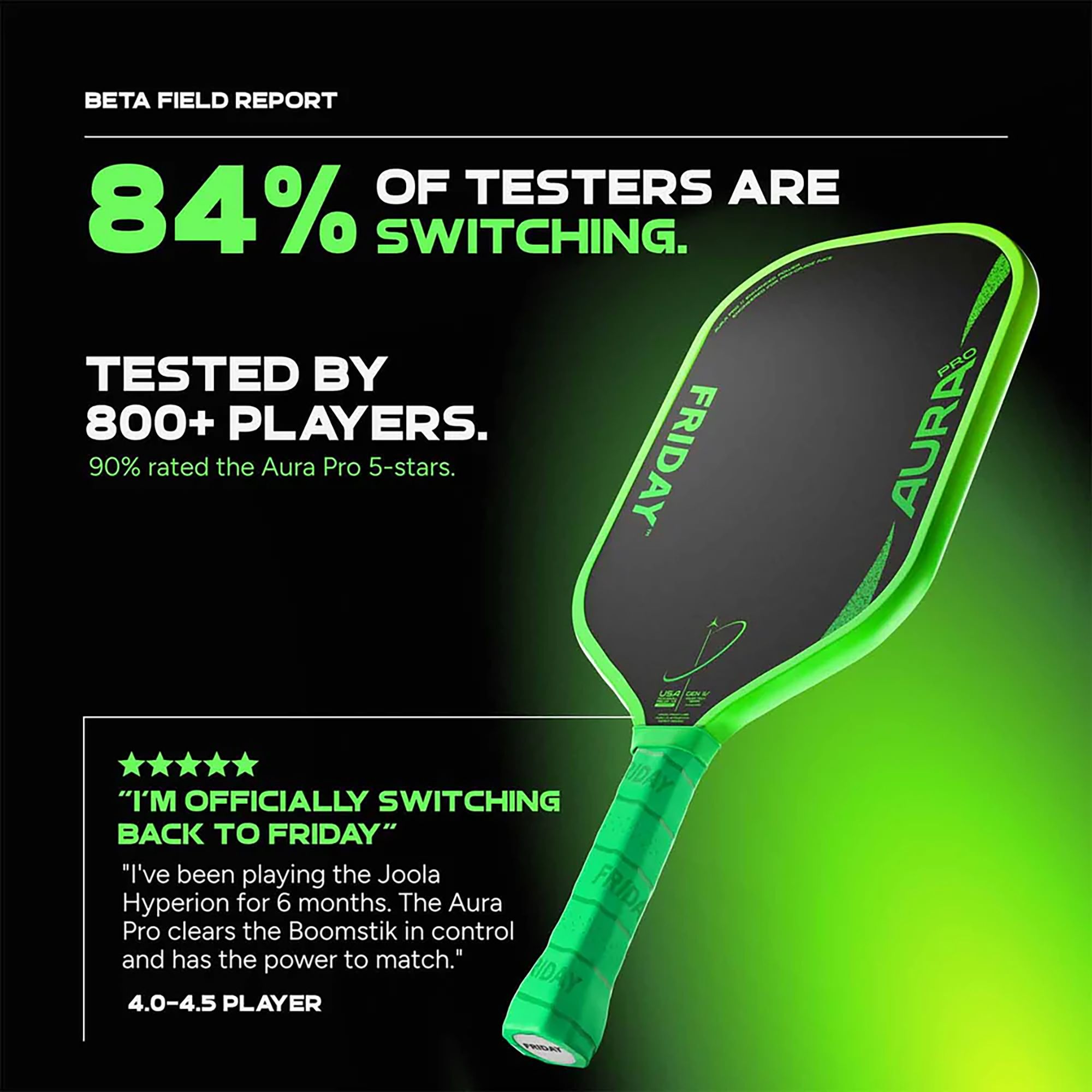 Friday Auro Pro Pickleball Paddle product image