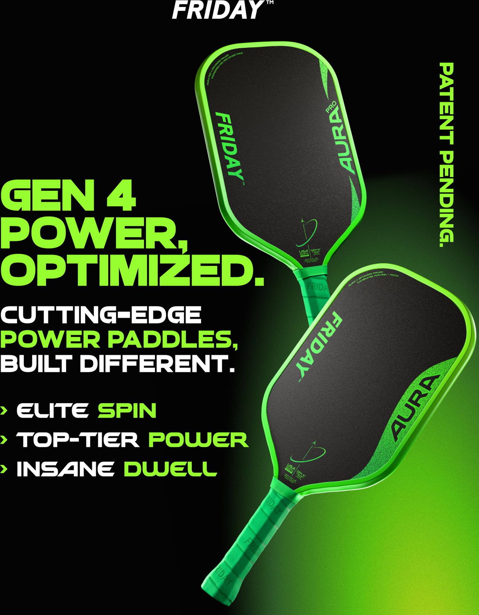 Friday Labs Aura Pickleball Paddle product image