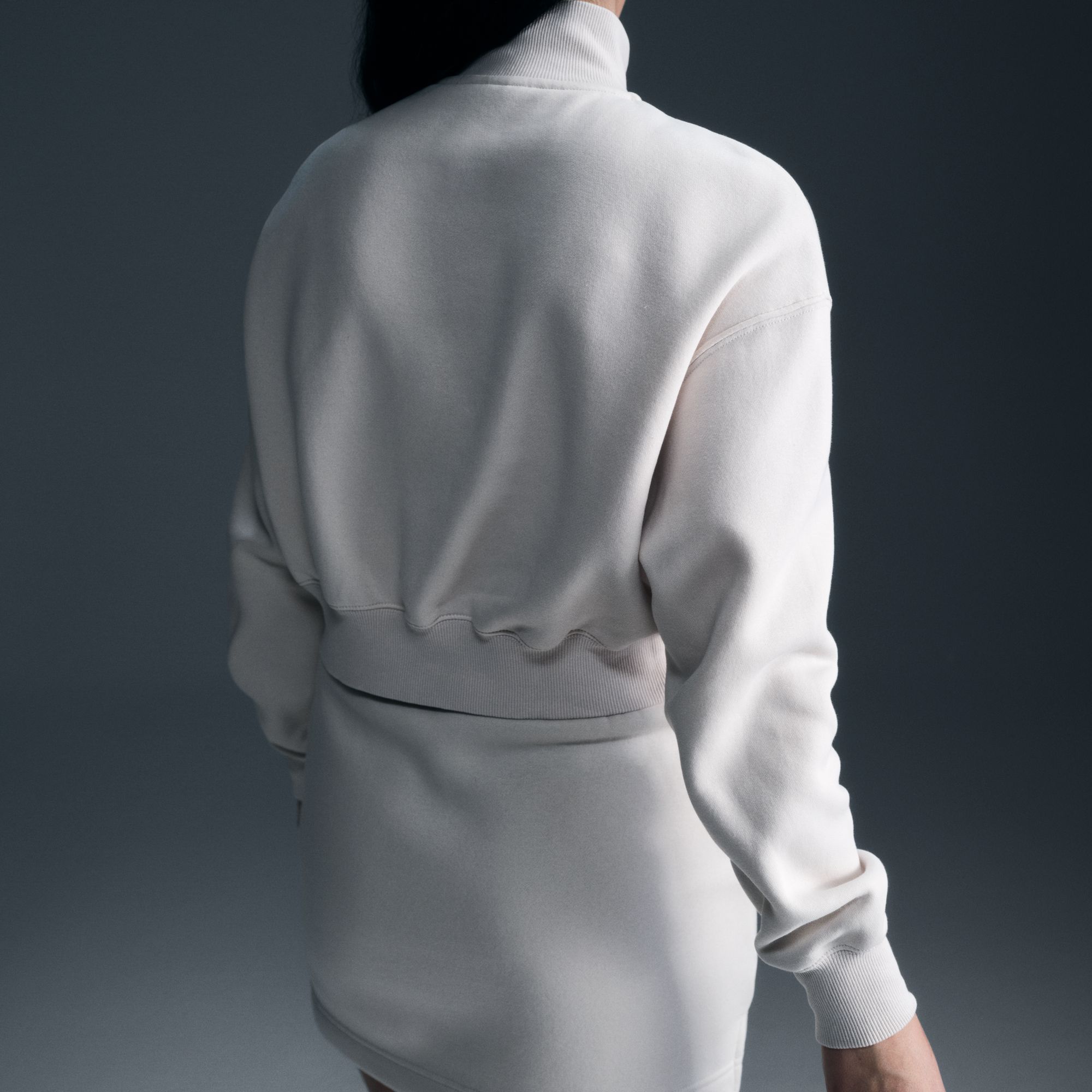 Nike Women's Sportswear Phoenix Fleece Oversized 1/2-Zip Crop Sweatshirt product image