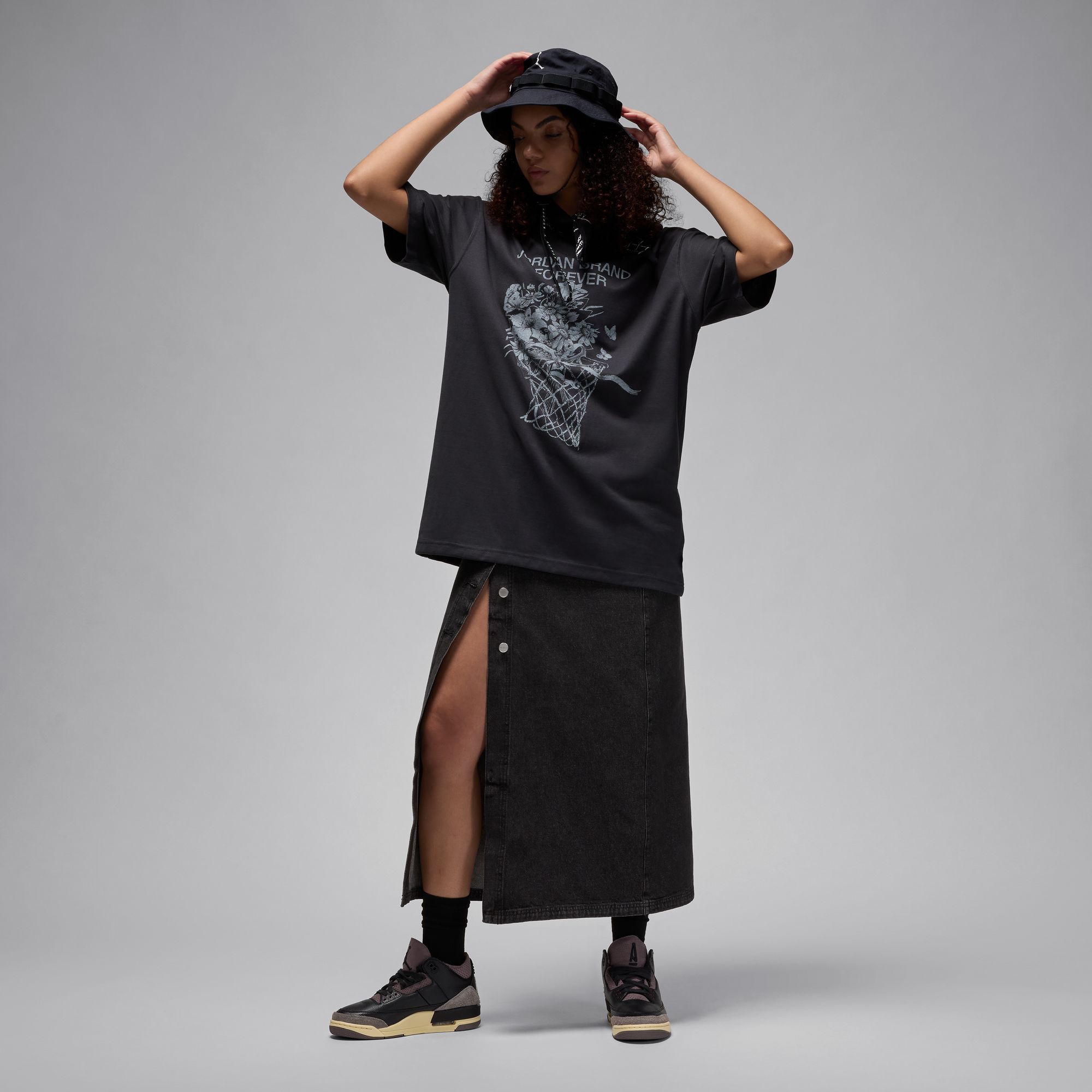Jordan Women's Oversized Forever Graphic T-Shirt product image