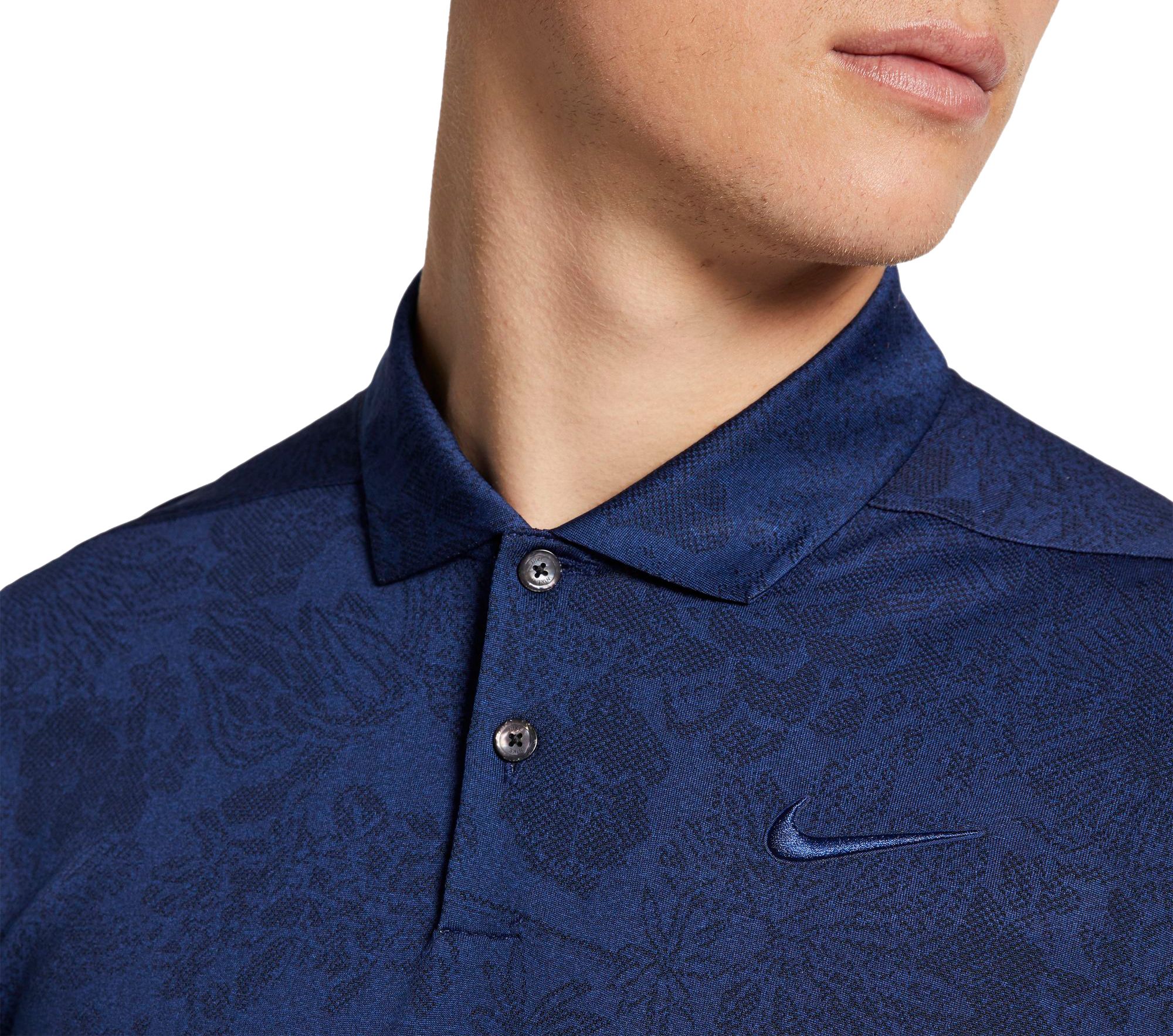 nike men's vapor jacquard golf polo