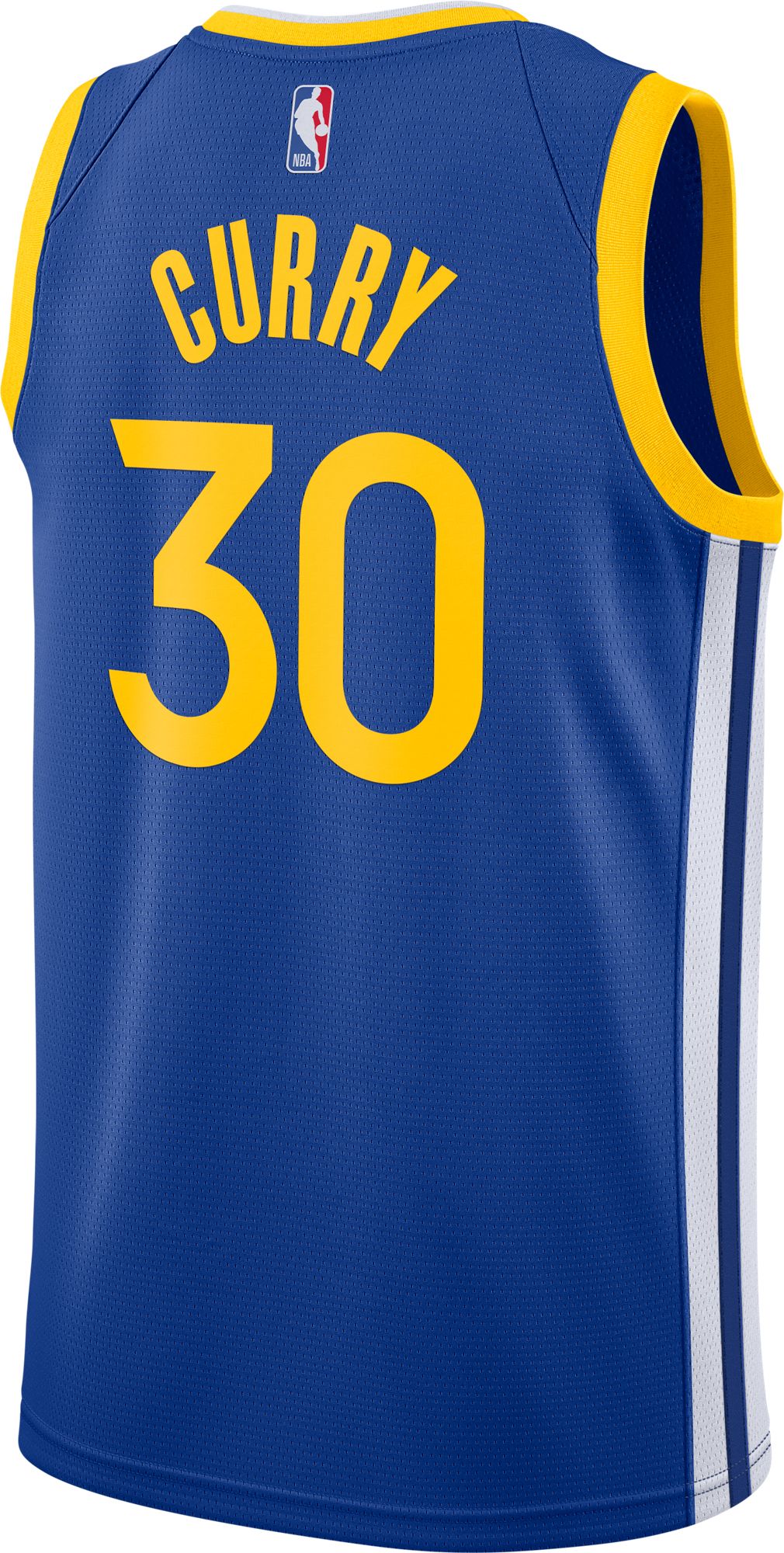 Nike Men's Golden State Warriors Stephen Curry #30 Royal Dri-FIT Swingman Jersey product image