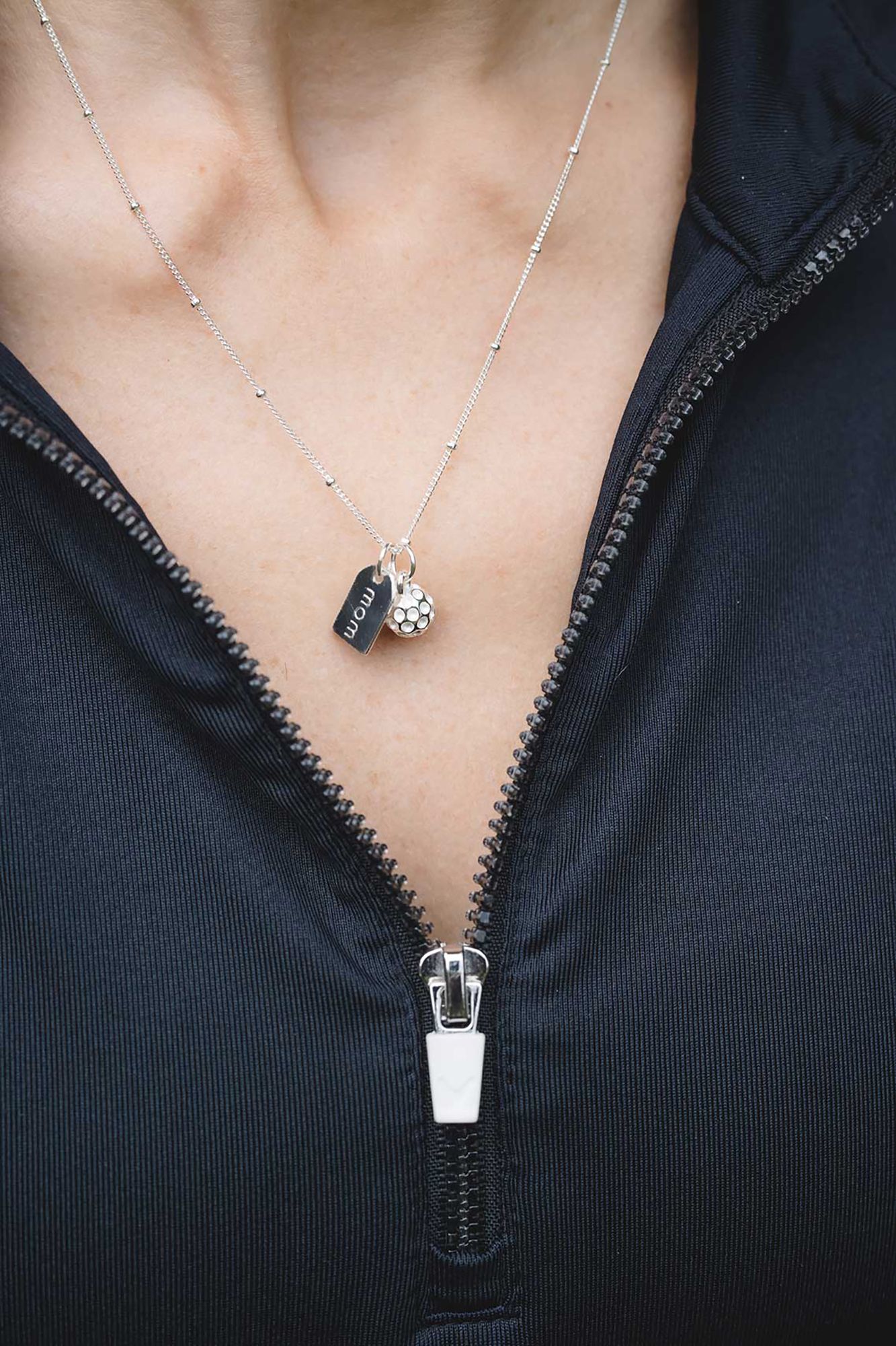 Chelsea Charles Golf Mom Double Charm Necklace product image