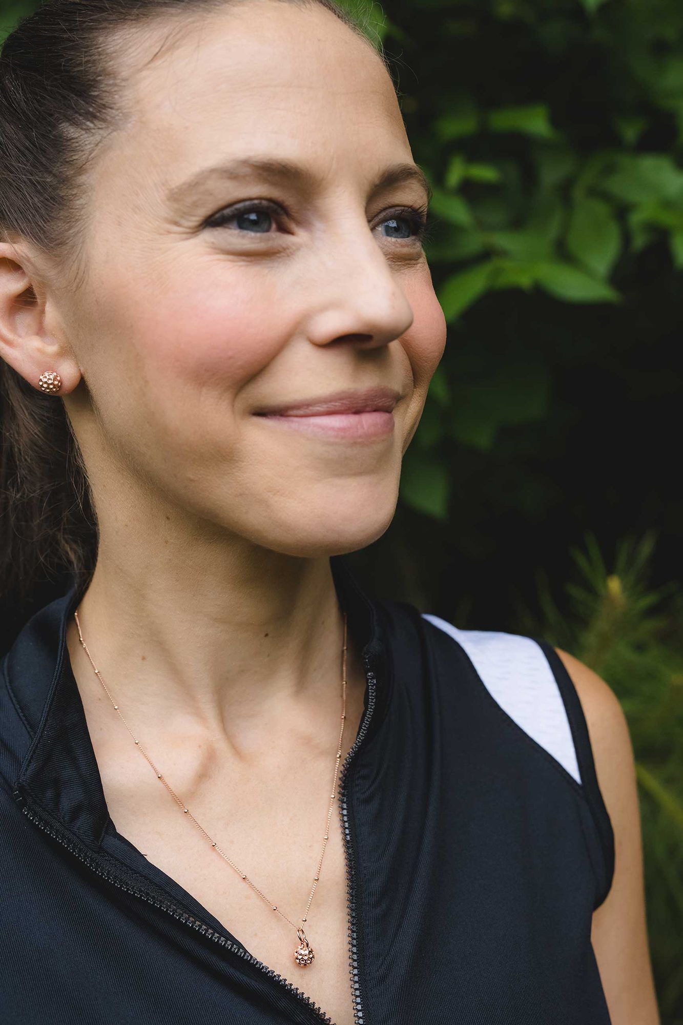 Chelsea Charles Golf Ball Charm Necklace & Earrings Gift Set product image