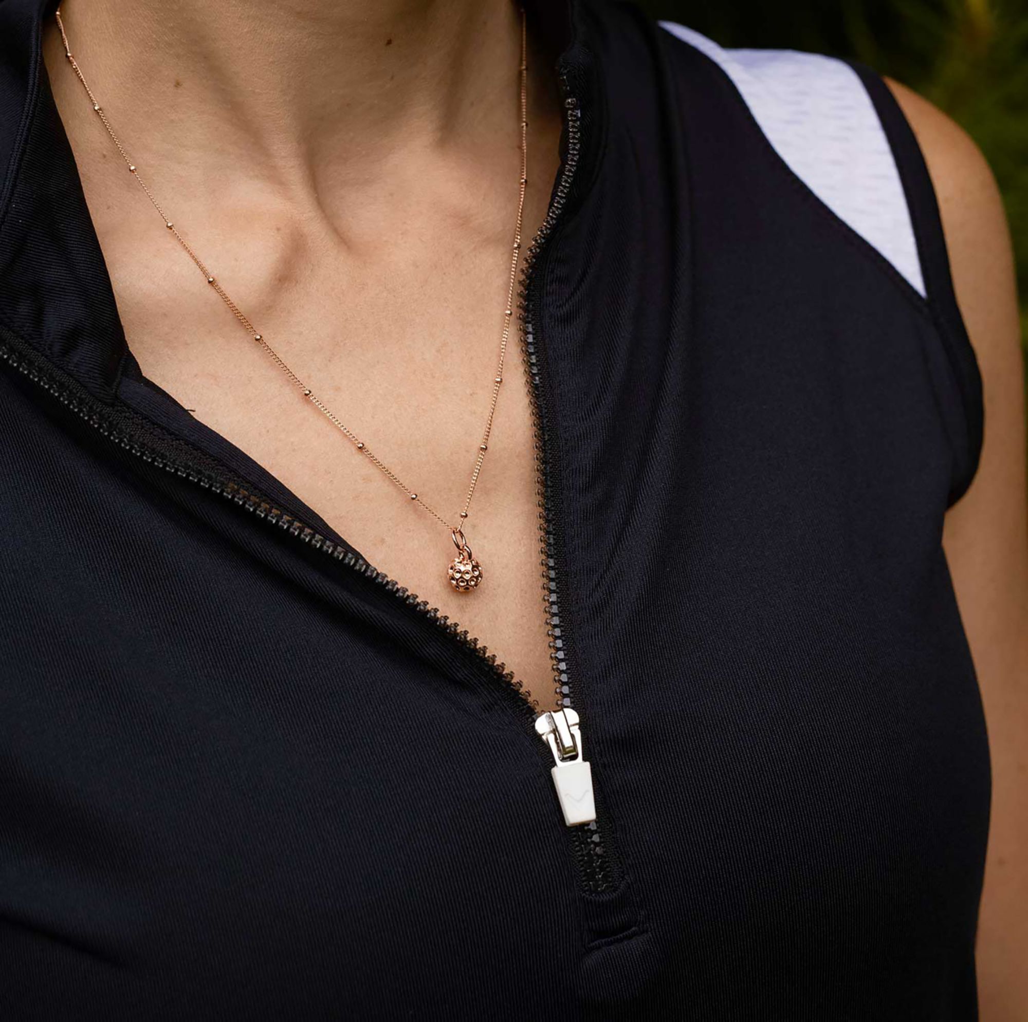 Chelsea Charles Golf Ball Charm Necklace & Earrings Gift Set product image