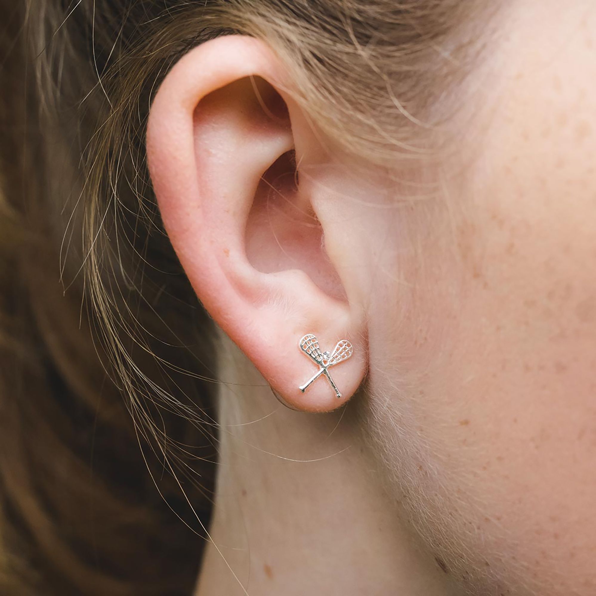 Chelsea Charles Women's Sport Lacrosse Earrings product image