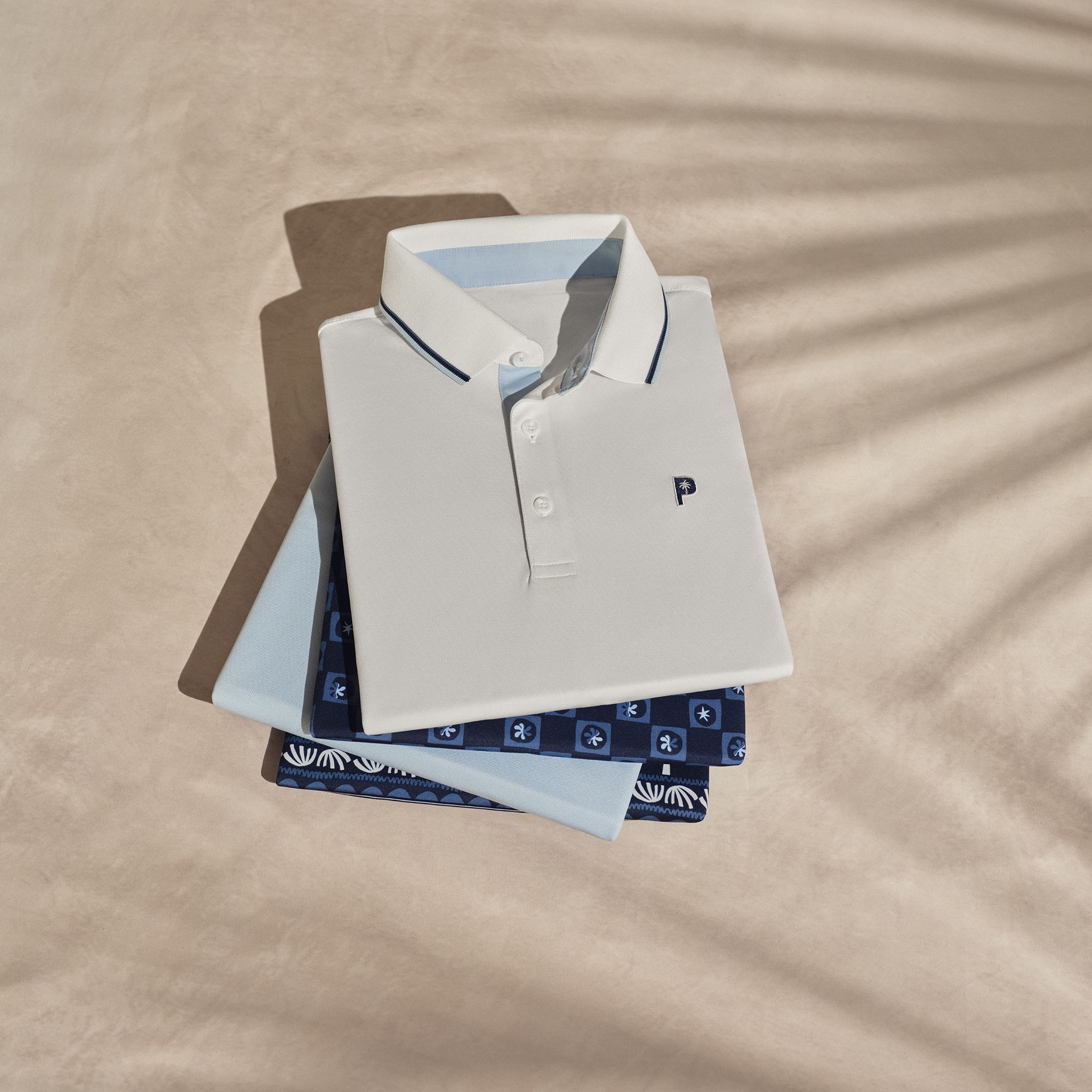 PUMA X PTC Men's Tipped Golf Polo product image