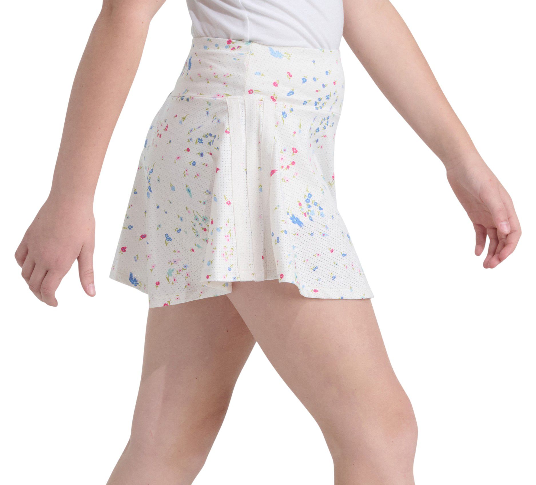 adidas Girls' Printed 3-Stripe Flounce Skort product image