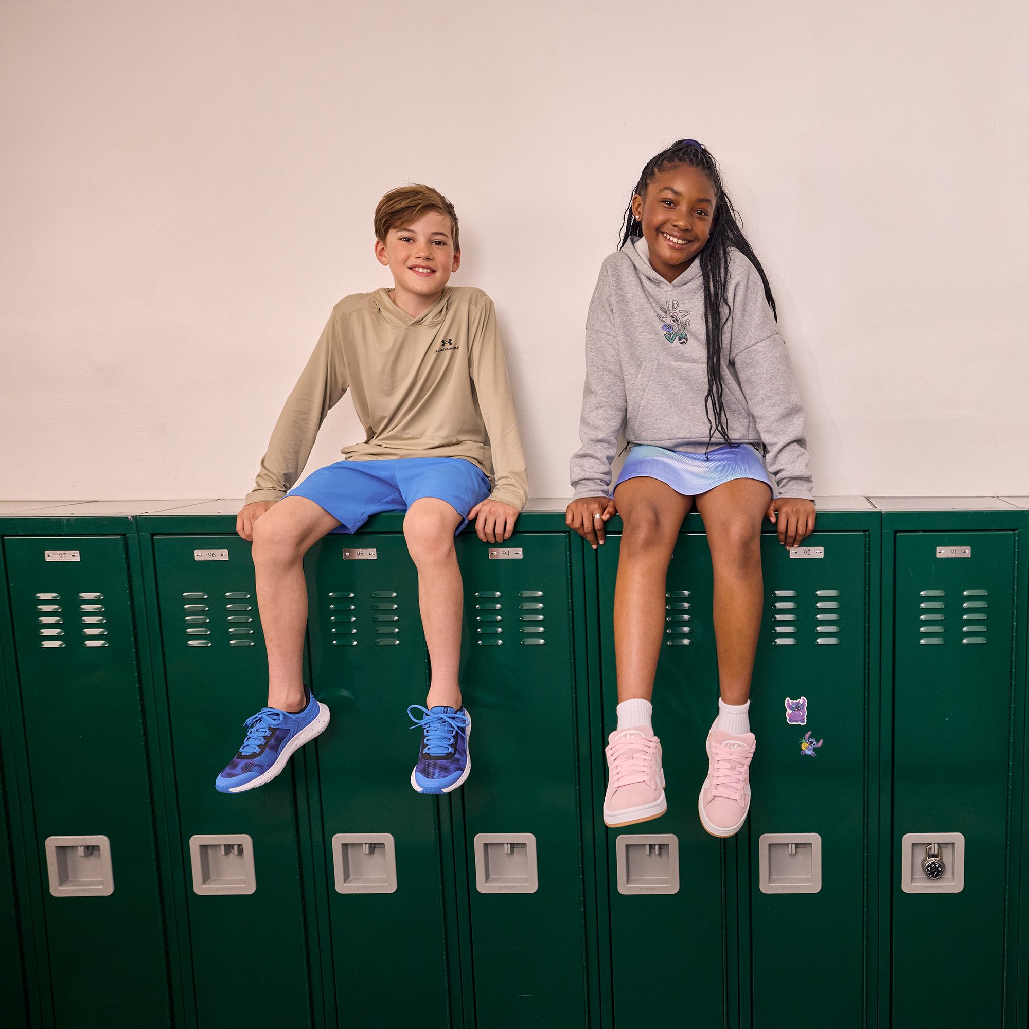 adidas Girls' Woven Pleated Skirt product image