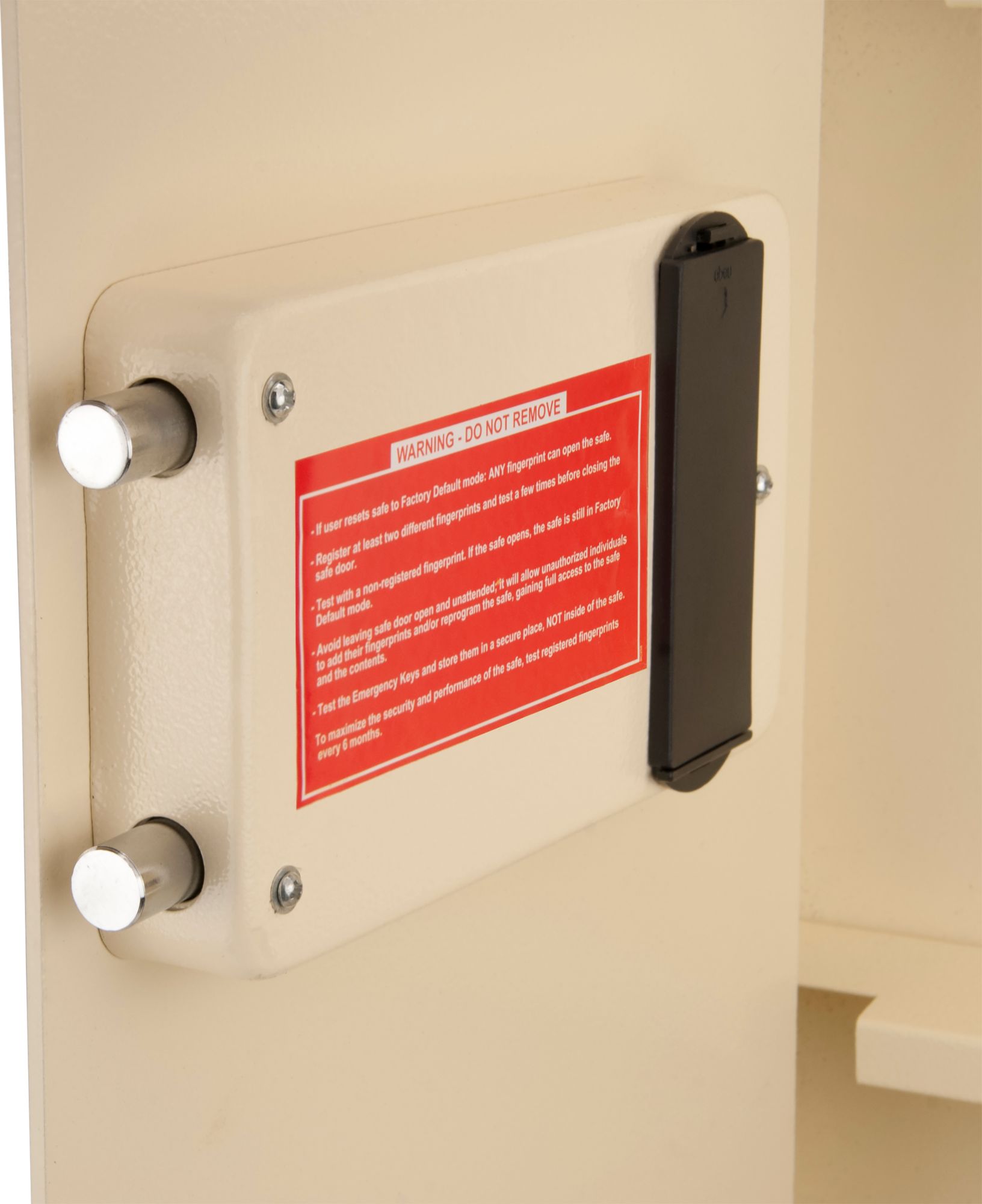 Barska Large Left Opening Wall Safe with Biometric Lock product image