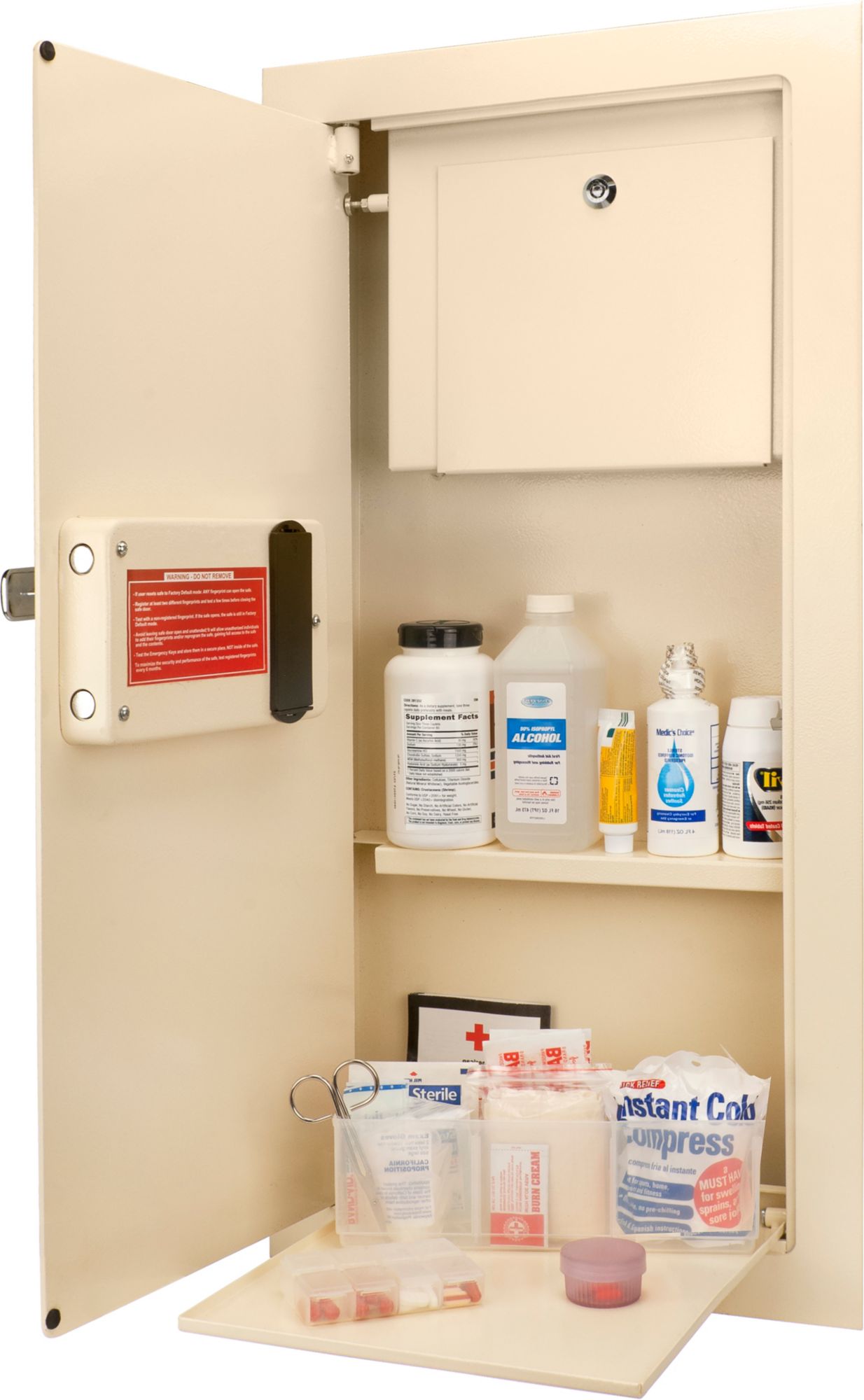 Barska Large Left Opening Wall Safe with Biometric Lock product image