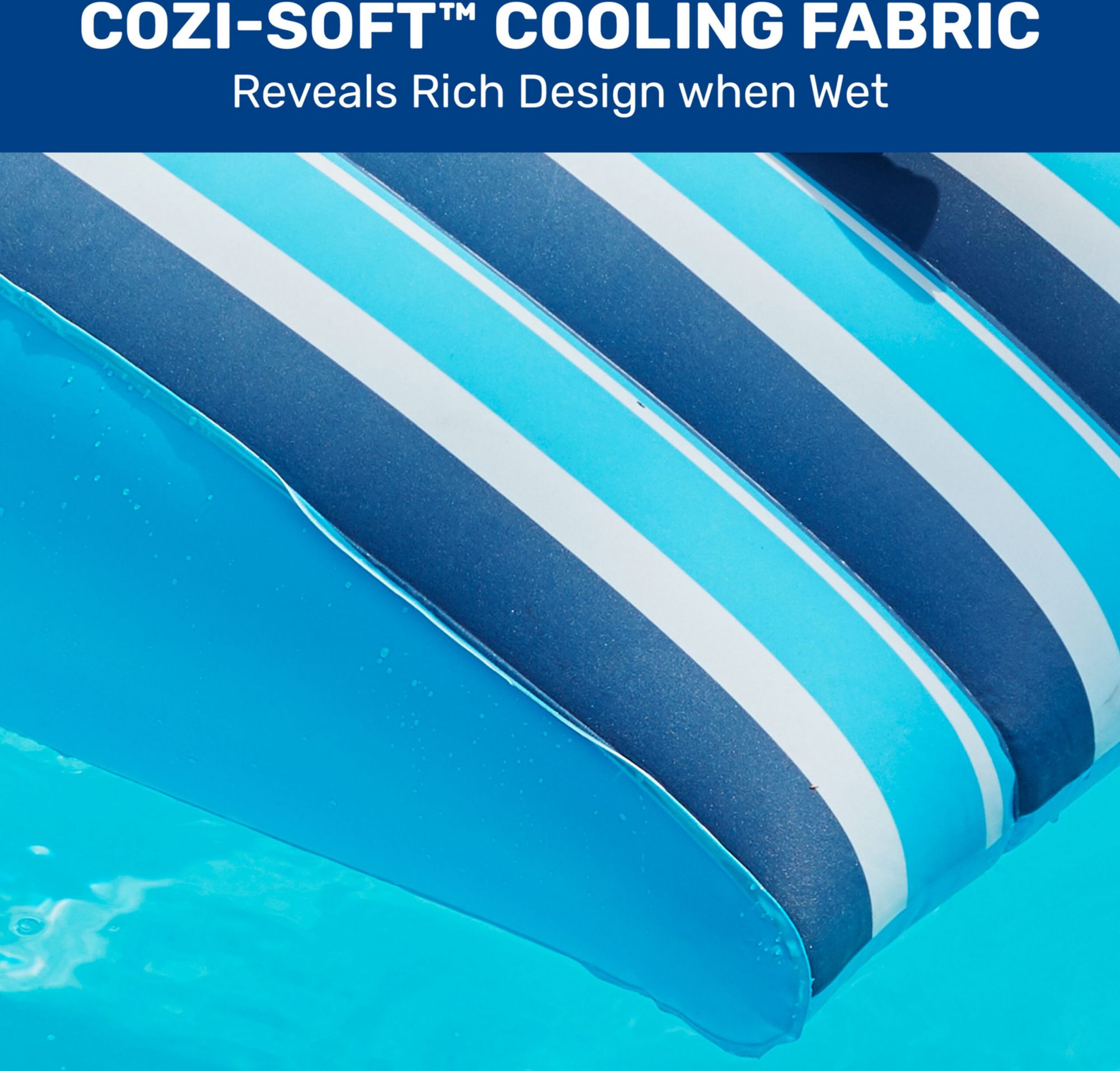 Aqua Leisure Ultra Cushioned Comfort Lounge Float Raft product image