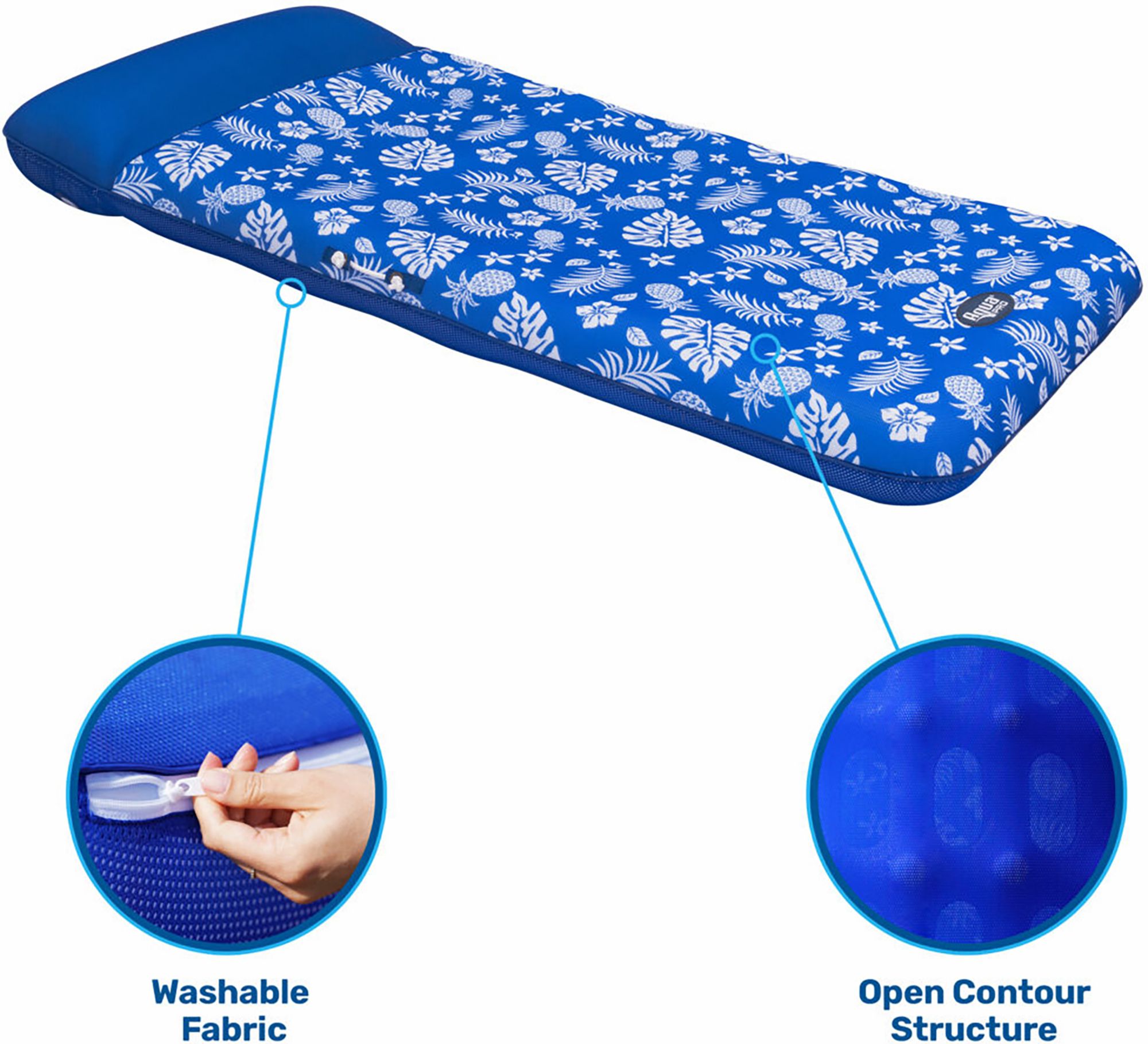 Aqua Leisure Oversized Contour Lounge Pool Float product image