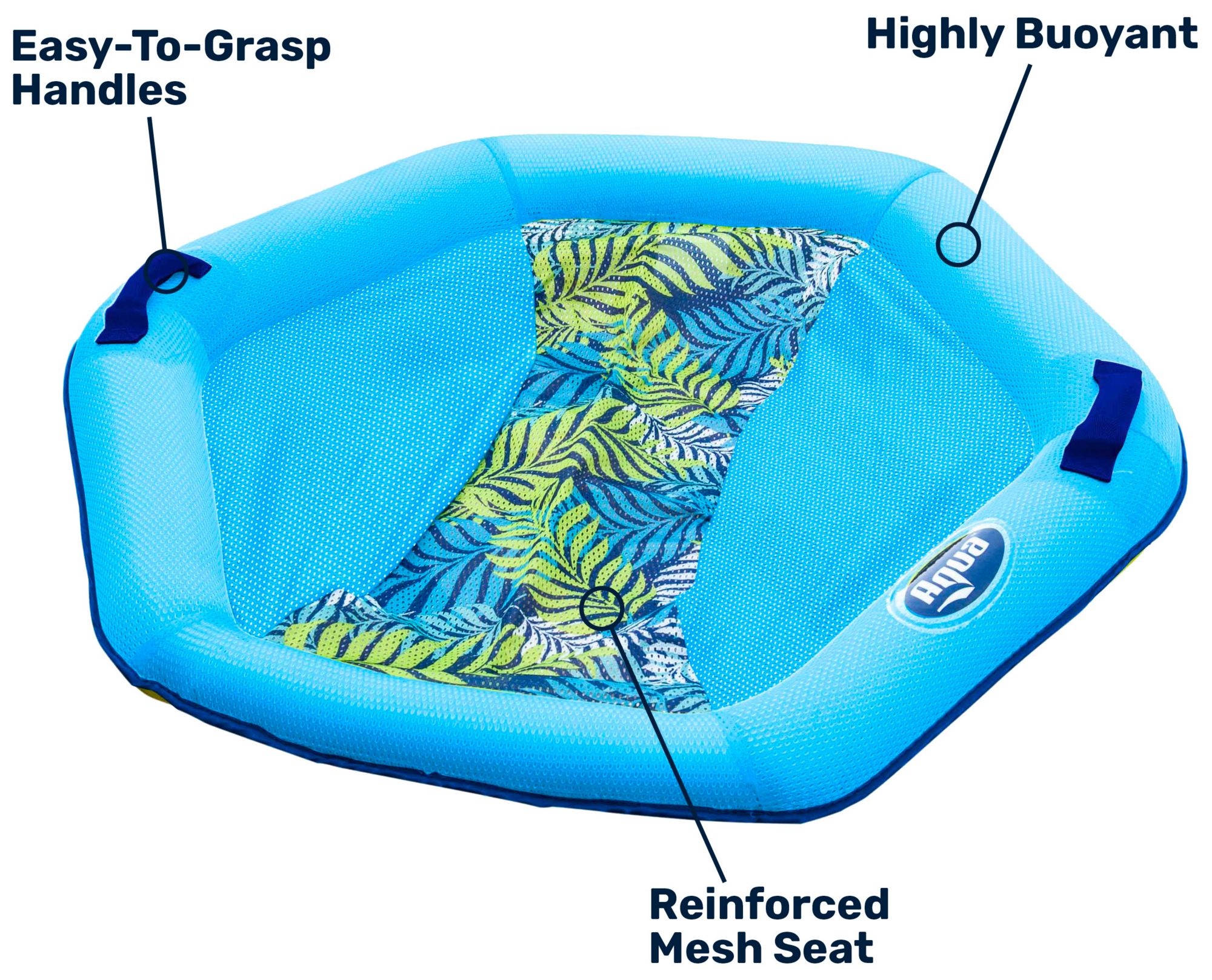 Aqua Leisure Supreme Aqua Hex Pool Chair product image