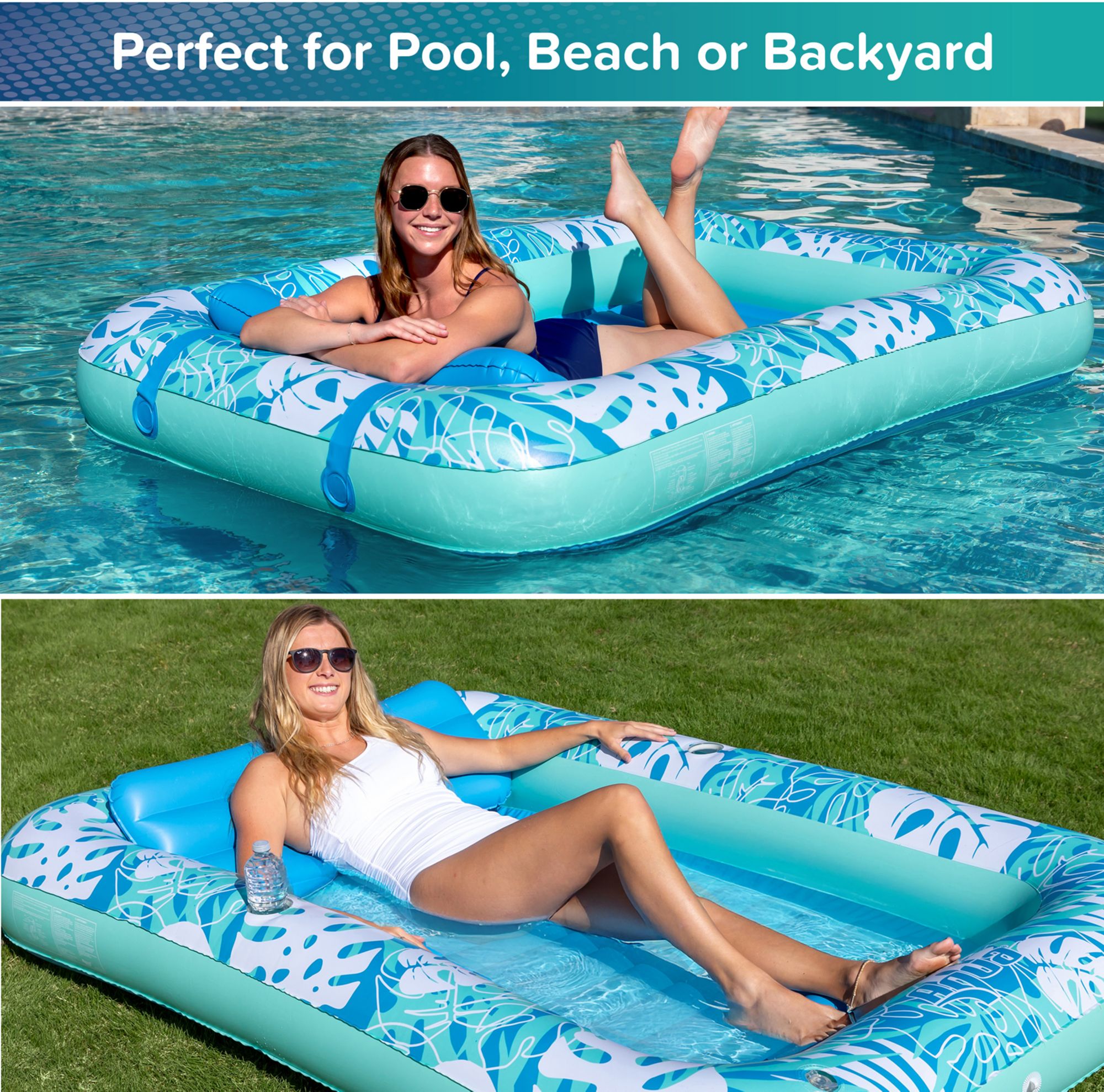 Aqua Leisure XL Suntan Pool Lounge Pool Float product image
