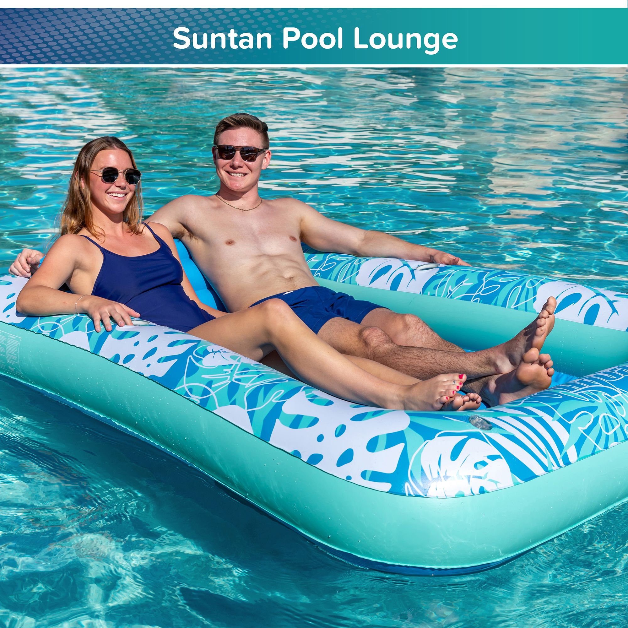 Aqua Leisure XL Suntan Pool Lounge Pool Float product image