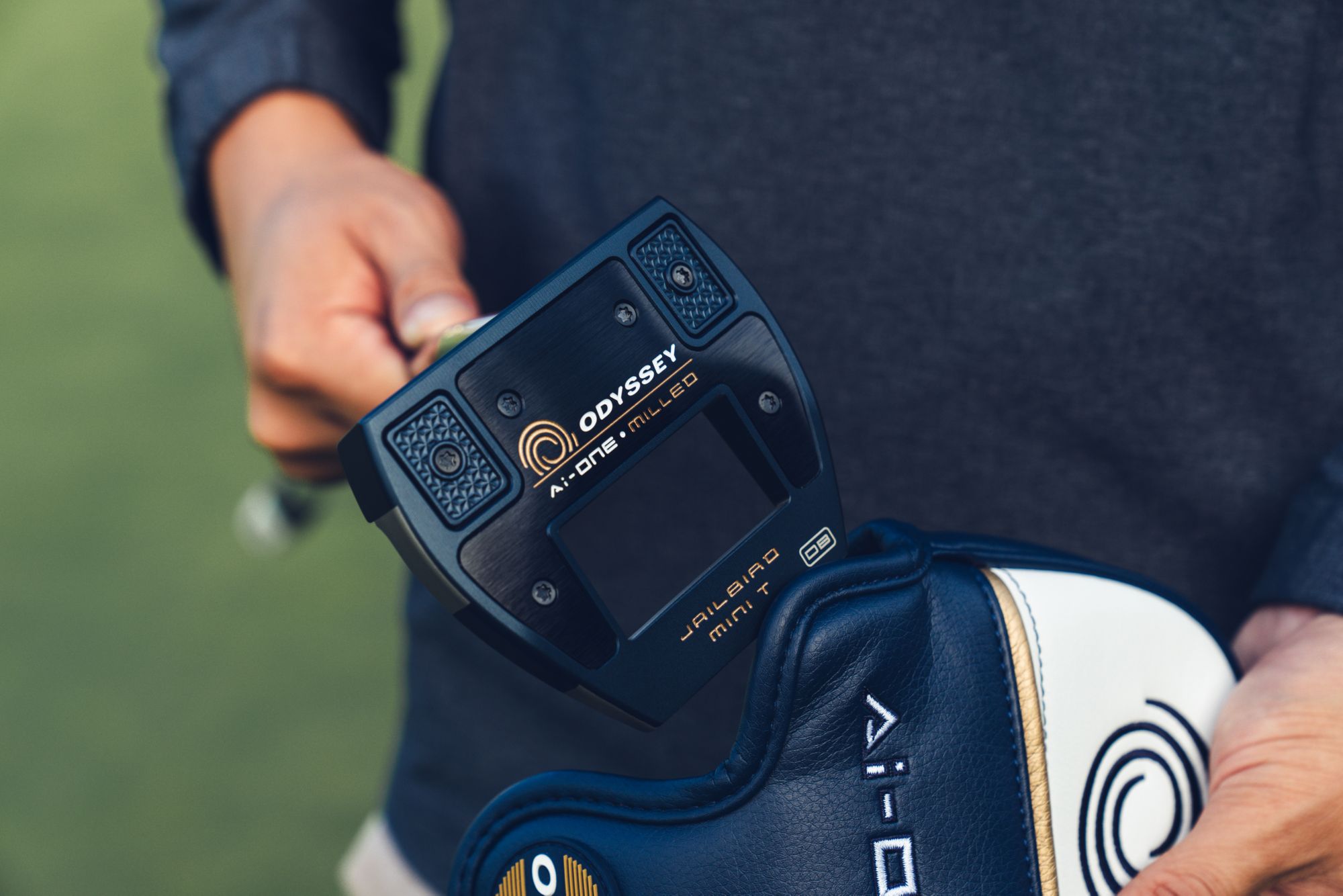 Odyssey Ai-One Milled Jailbird Mini T Putter product image