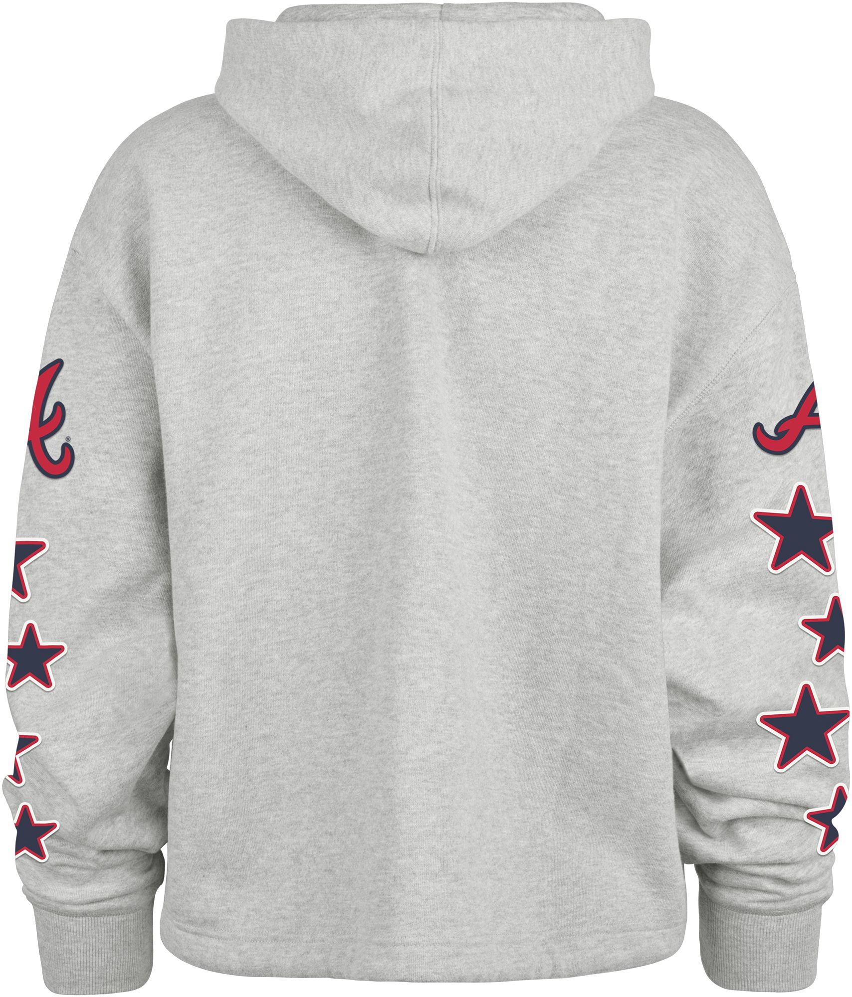 '47 Women's Atlanta Braves Gray Venice Starry Eyed Hoodie product image