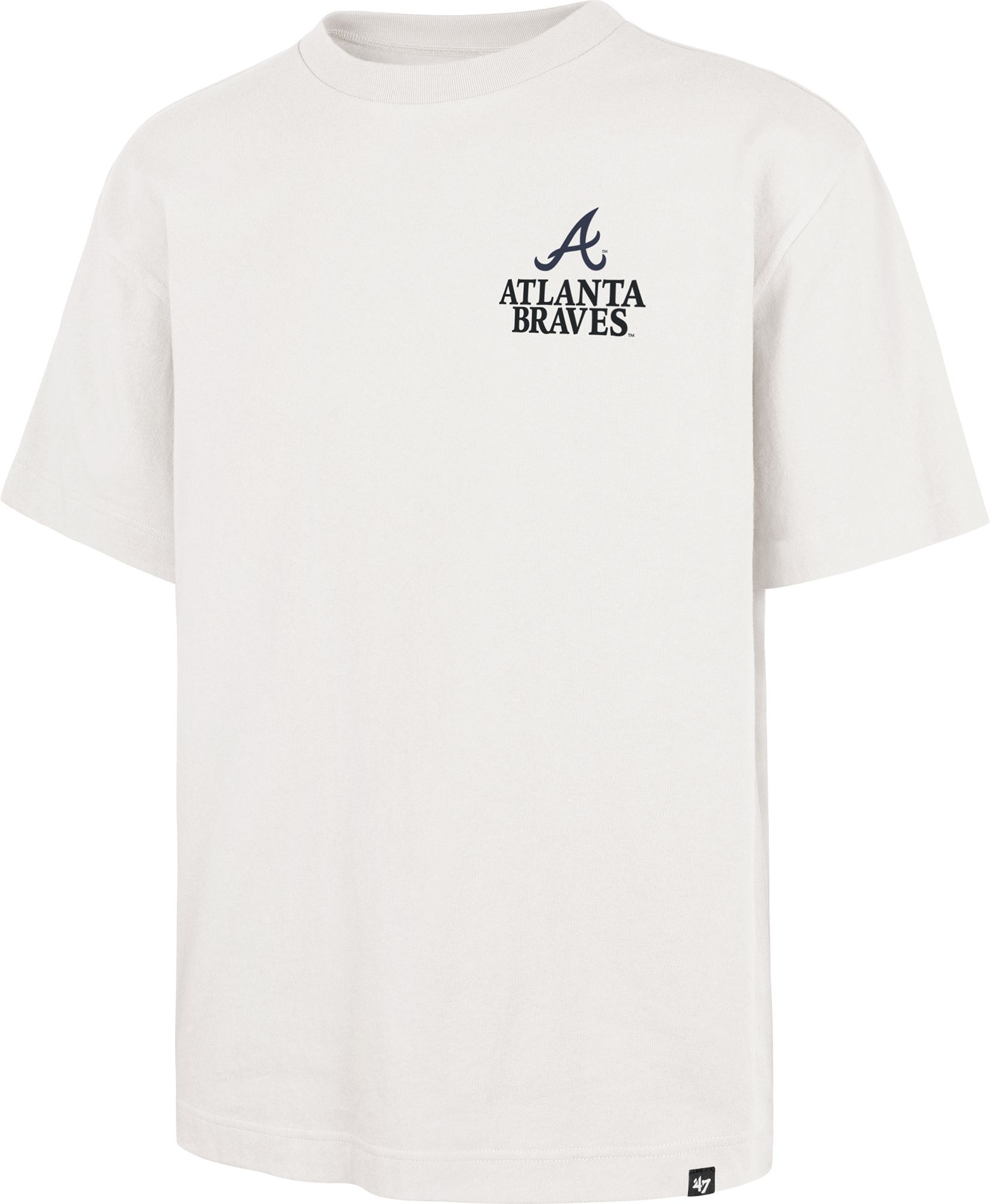 '47 Men's Atlanta Braves Sandstone Foundation T-Shirt product image