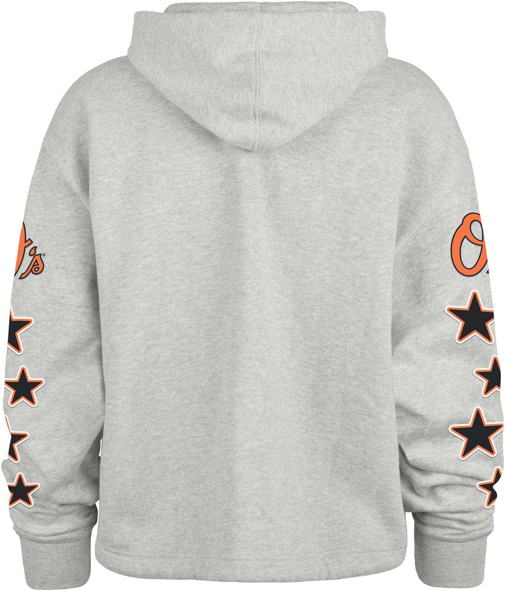 '47 Women's Baltimore Orioles Gray Venice Starry Eyed Hoodie product image