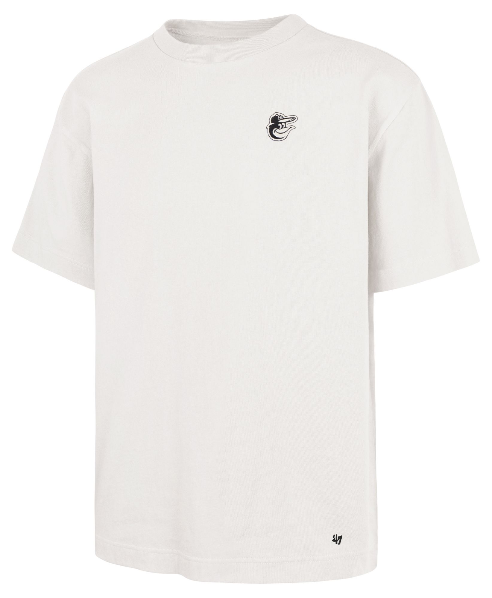 '47 Men's Baltimore Orioles White Leon Foundation T-Shirt product image