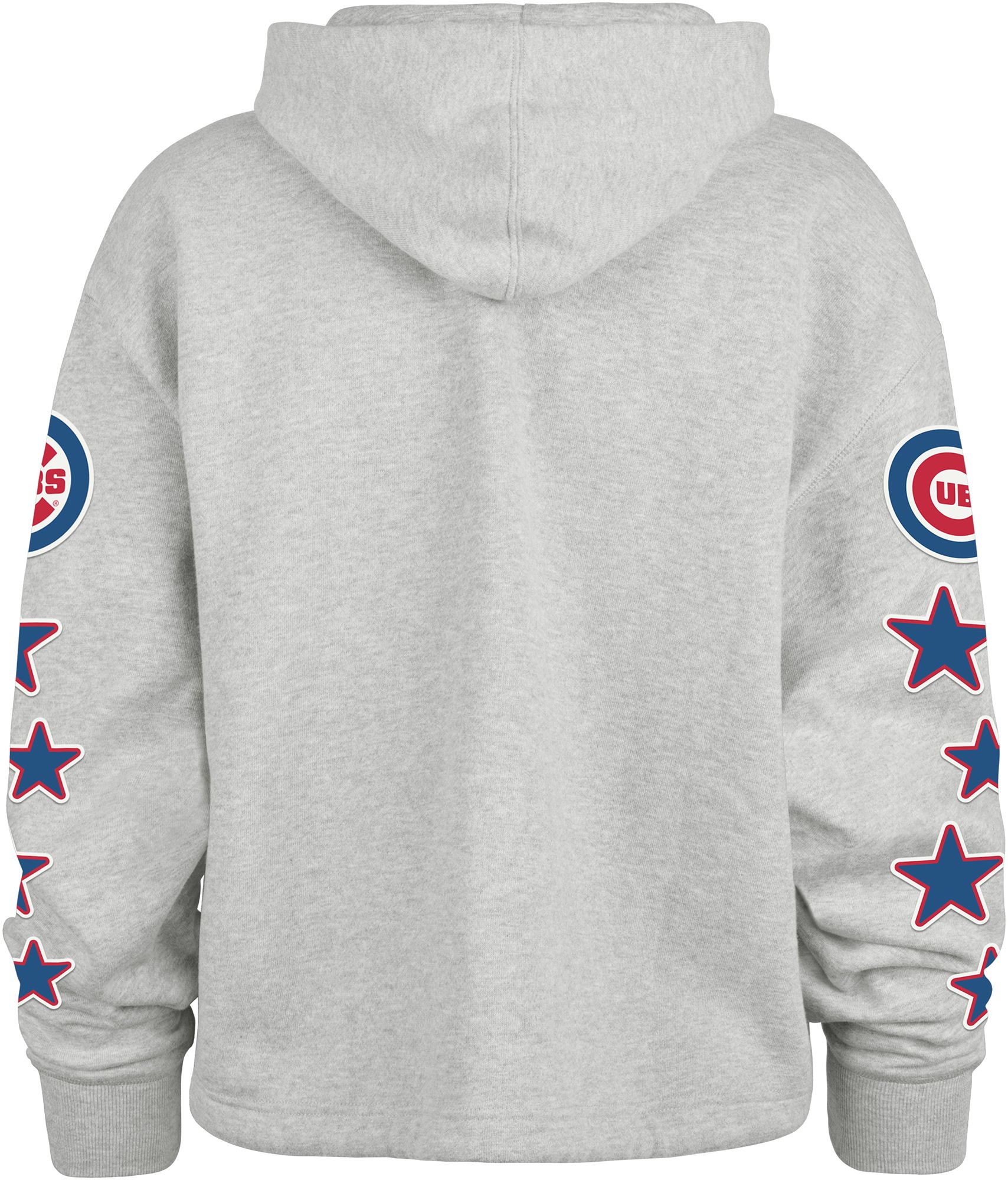 '47 Women's Chicago Cubs Gray Venice Starry Eyed Hoodie product image