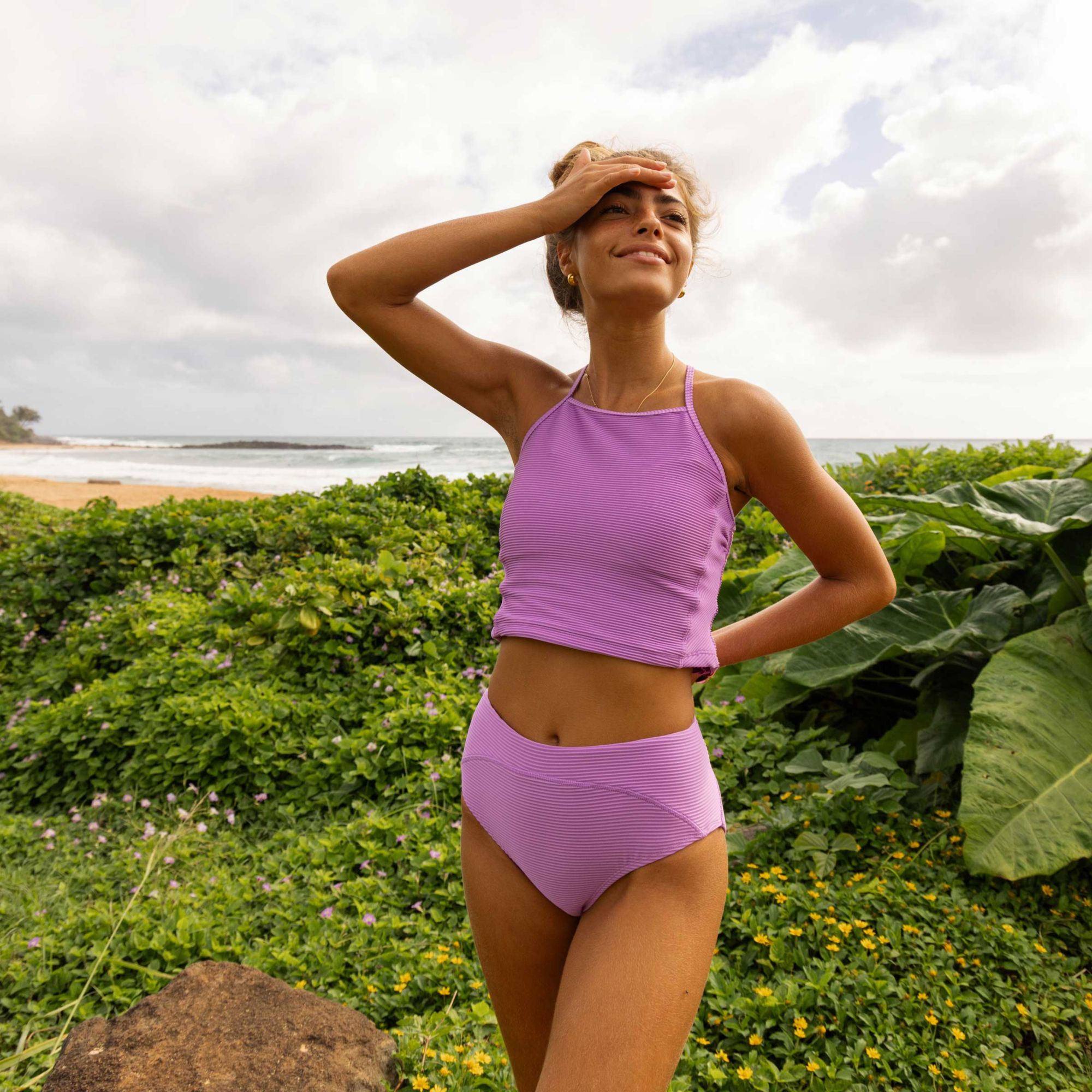 Nani Swimwear Women's Textured Rib Curl Swim Bottom product image