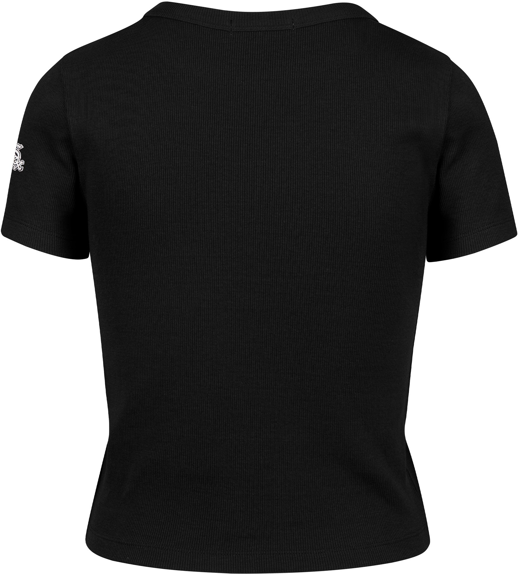 '47 Women's Chicago White Sox Black With Love Baby Ribbed T-Shirt product image