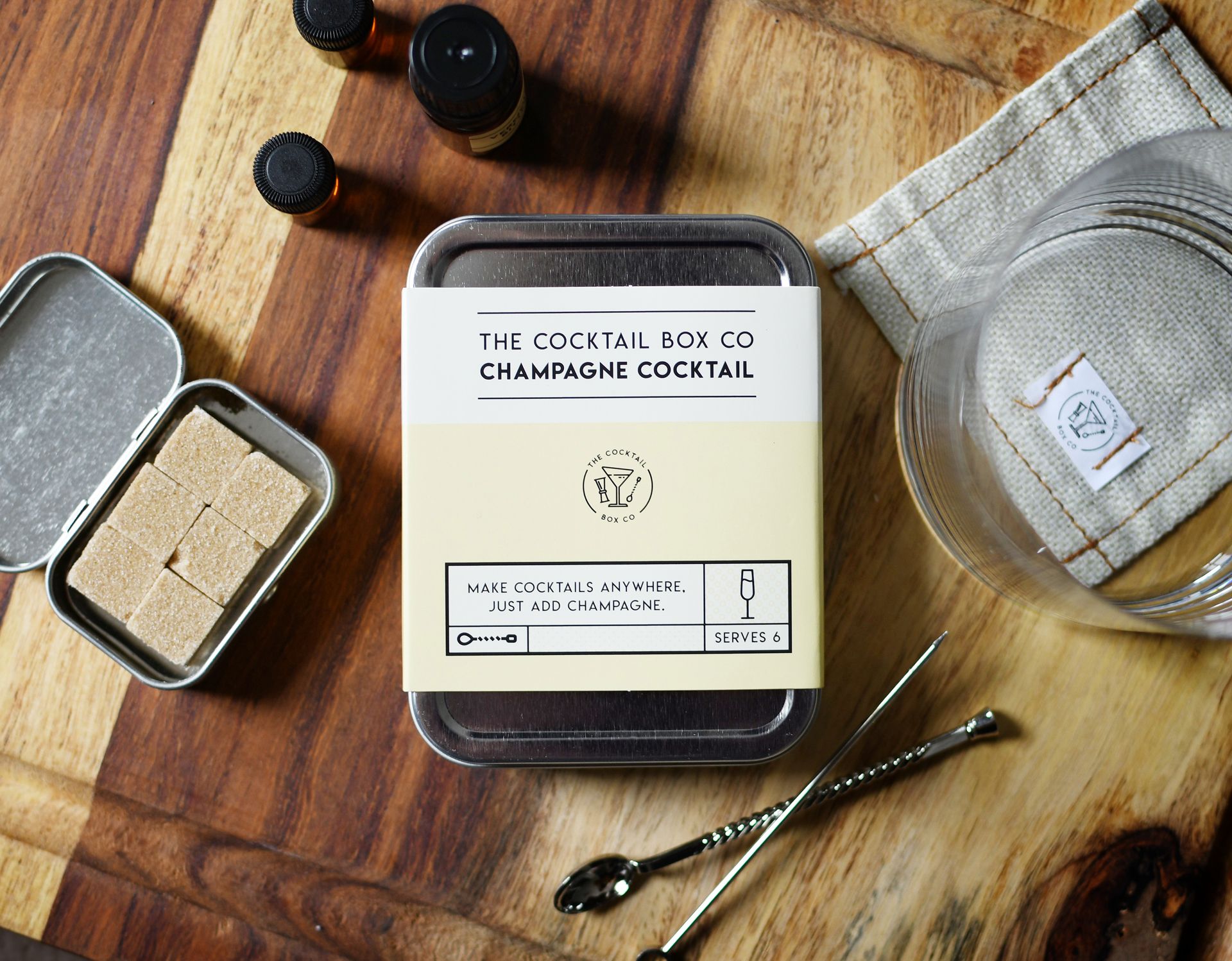 The Cocktail Box Co. Champagne Cocktail Kit product image