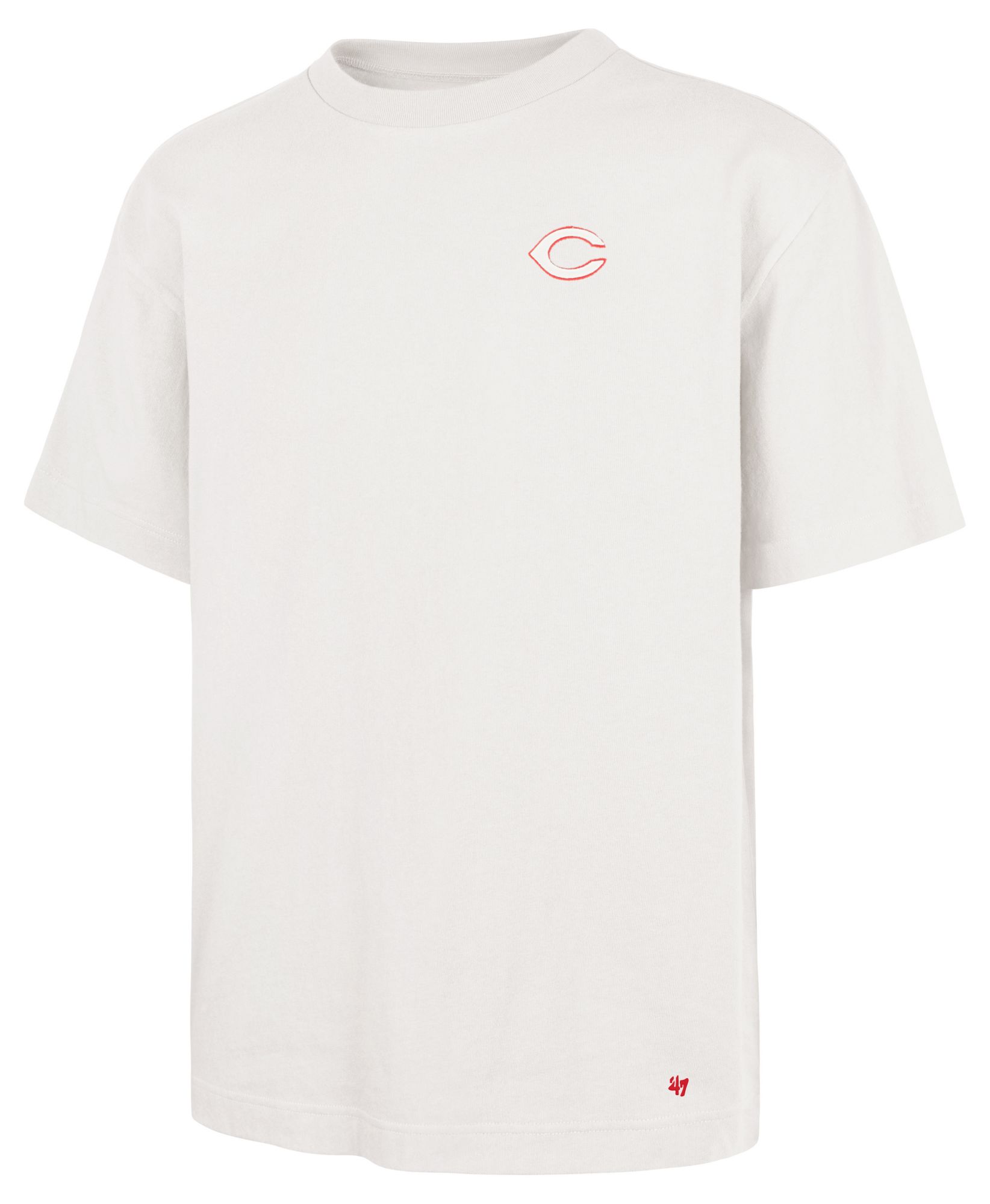 '47 Men's Cincinnati Reds White Leon Foundation T-Shirt product image
