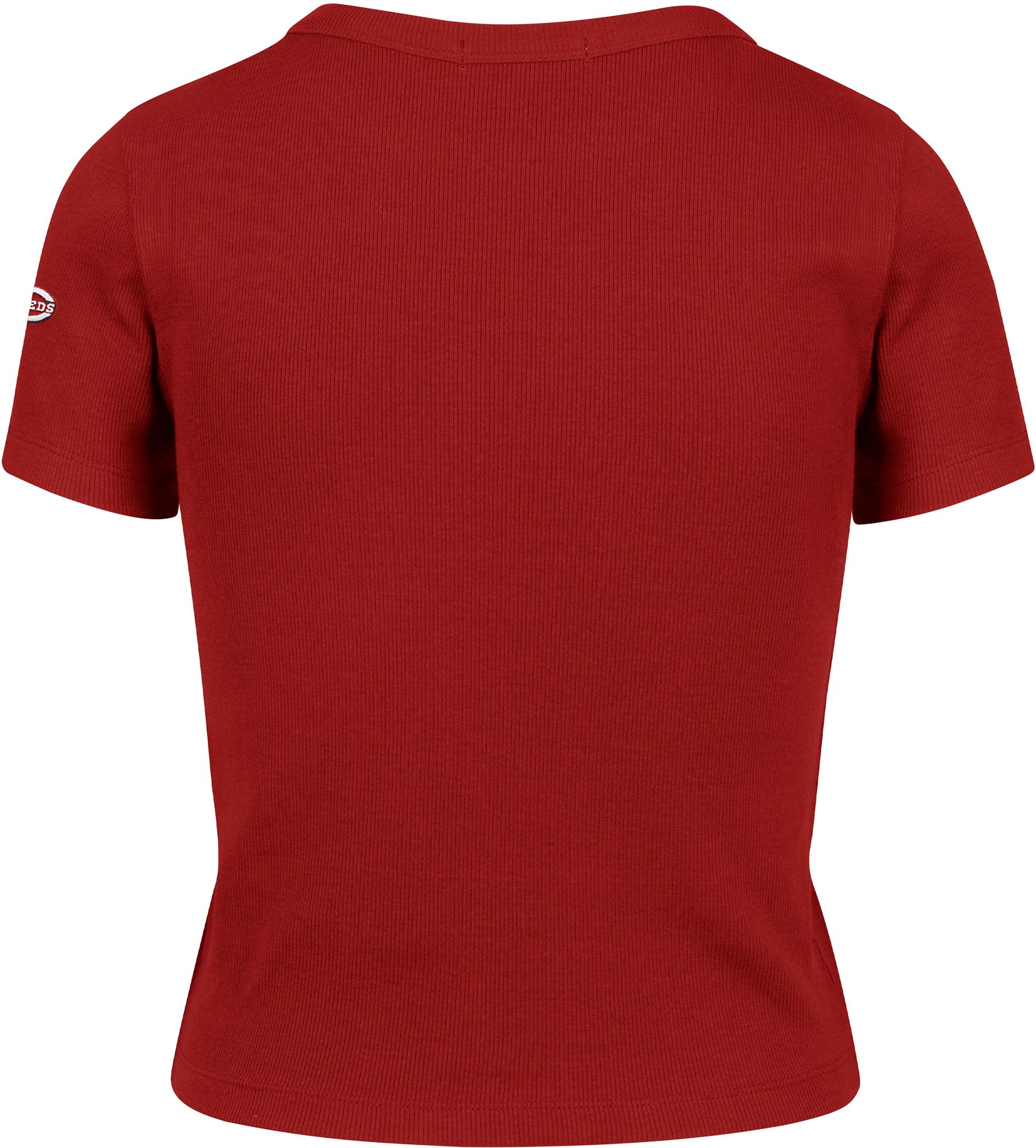 '47 Women's Cincinnati Reds Red With Love Baby Ribbed T-Shirt product image