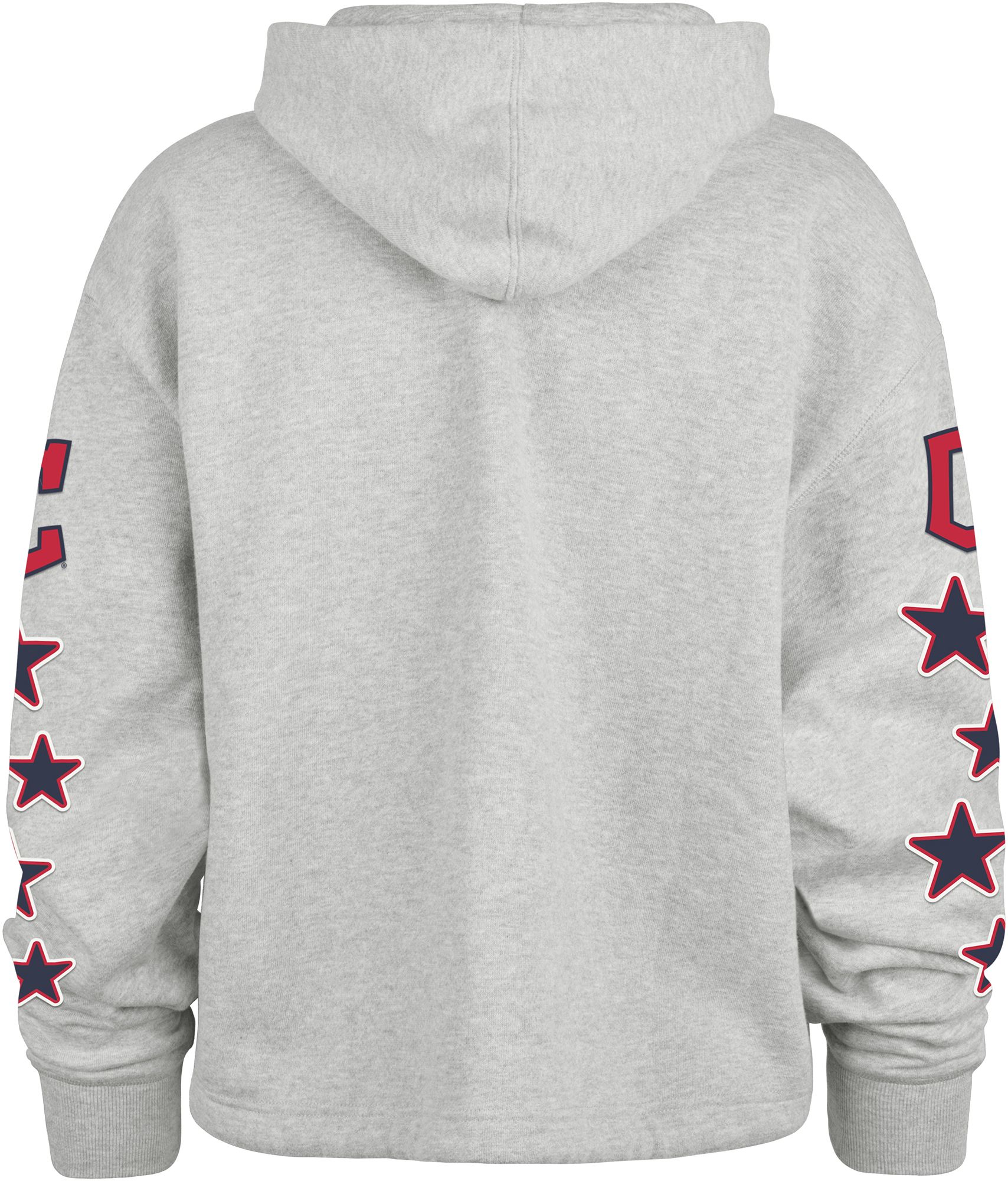 '47 Women's Cleveland Guardians Gray Venice Starry Eyed Hoodie product image