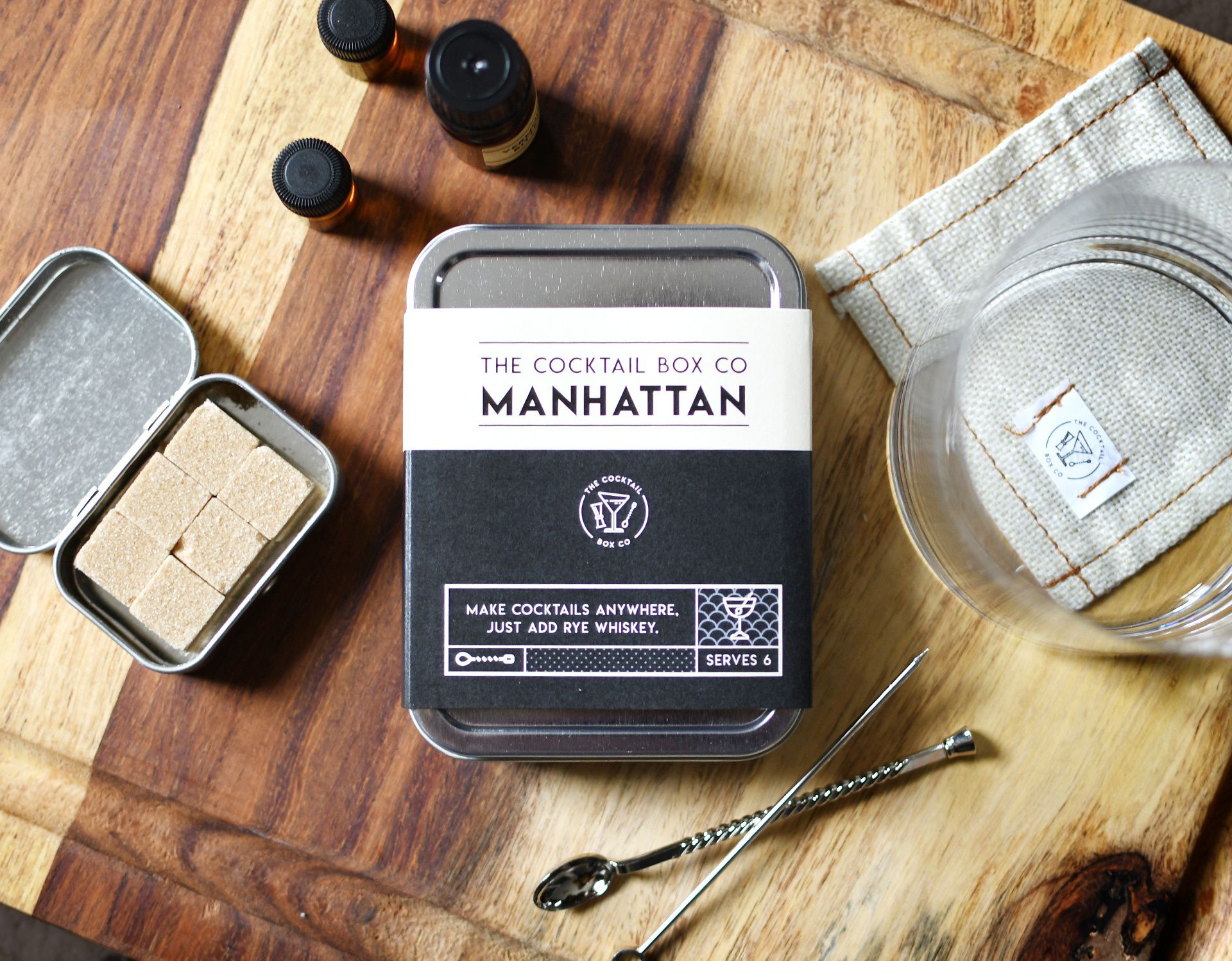 The Cocktail Box Co. Manhattan Cocktail Kit product image
