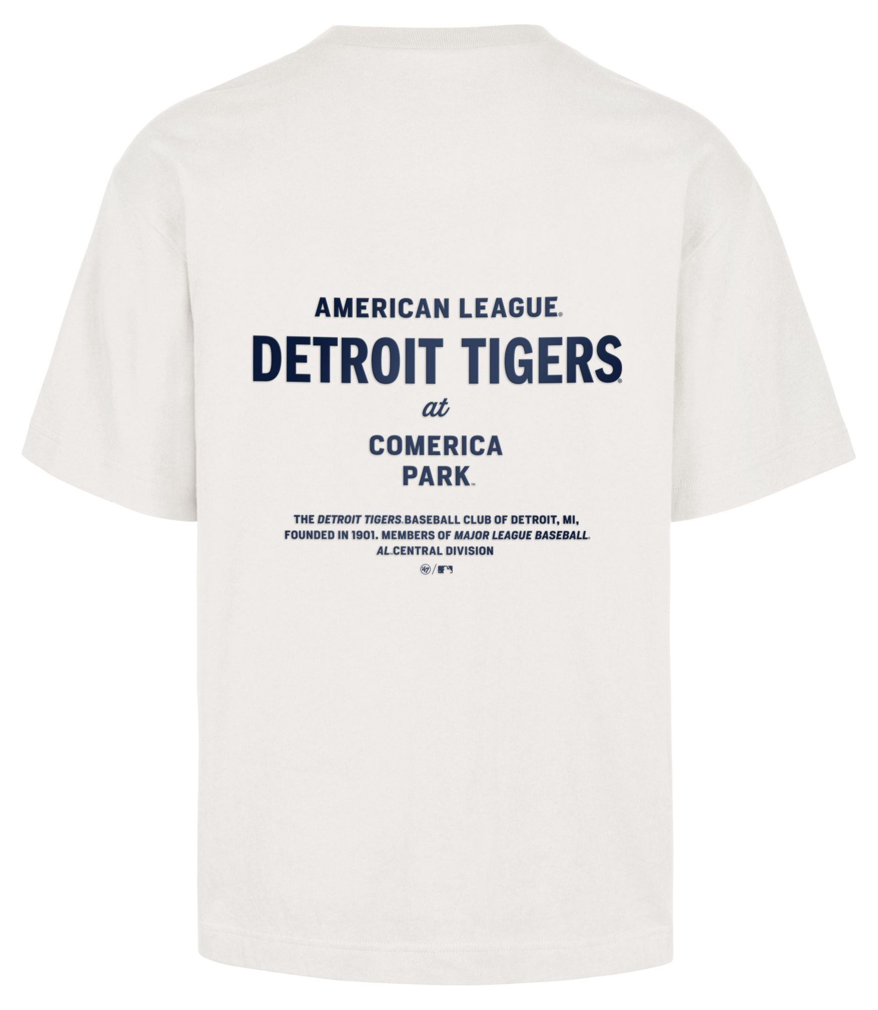 '47 Men's Detroit Tigers White Leon Foundation T-Shirt product image