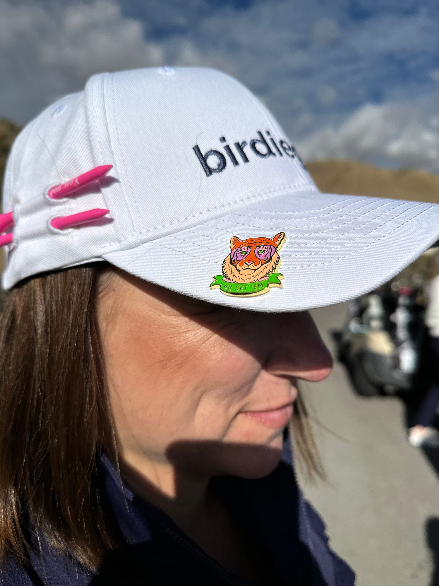 birdiegirl Go Get Em Tiger Ball Marker & Hat Clip product image