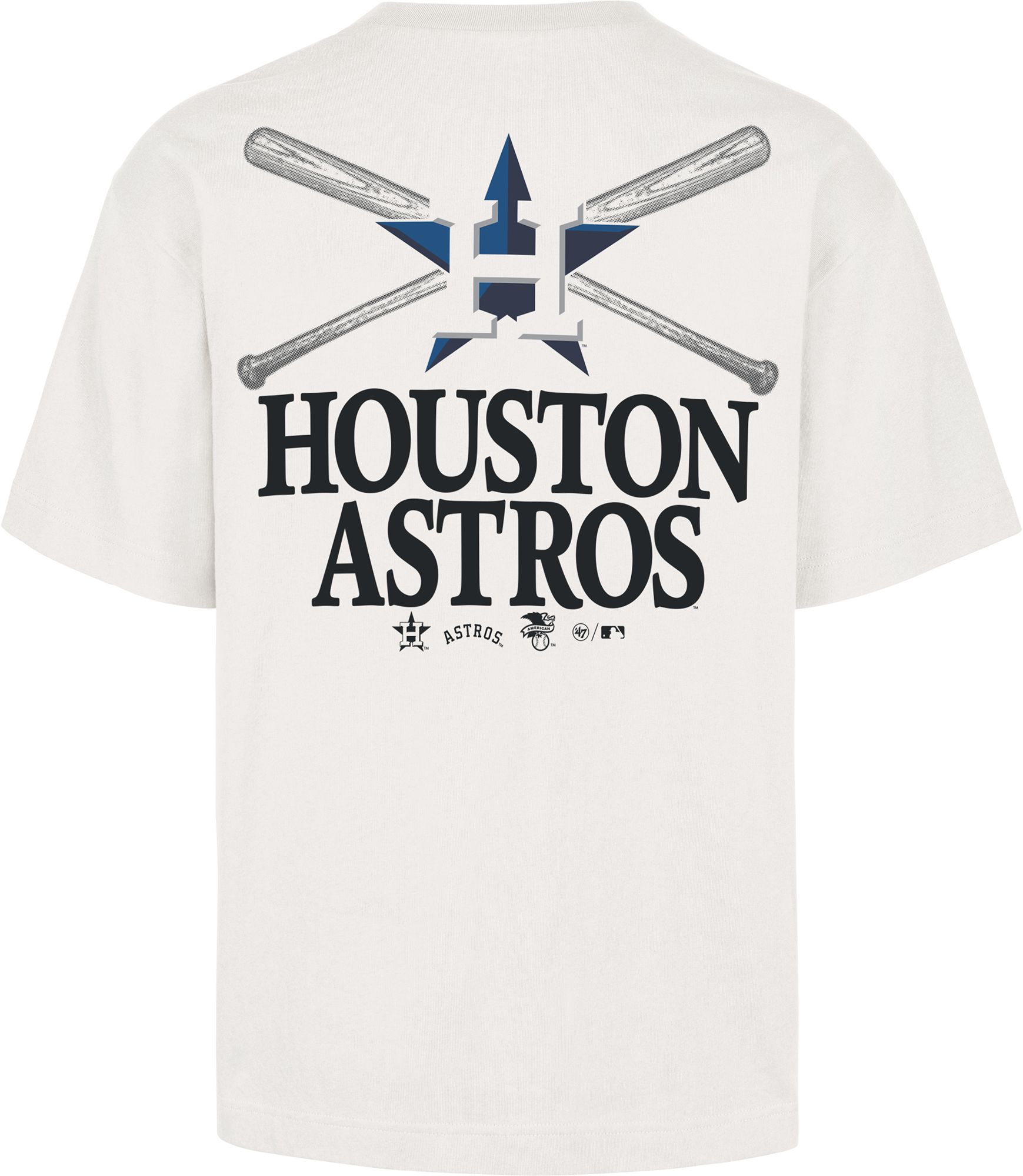 '47 Men's Houston Astros Sandstone Foundation T-Shirt product image