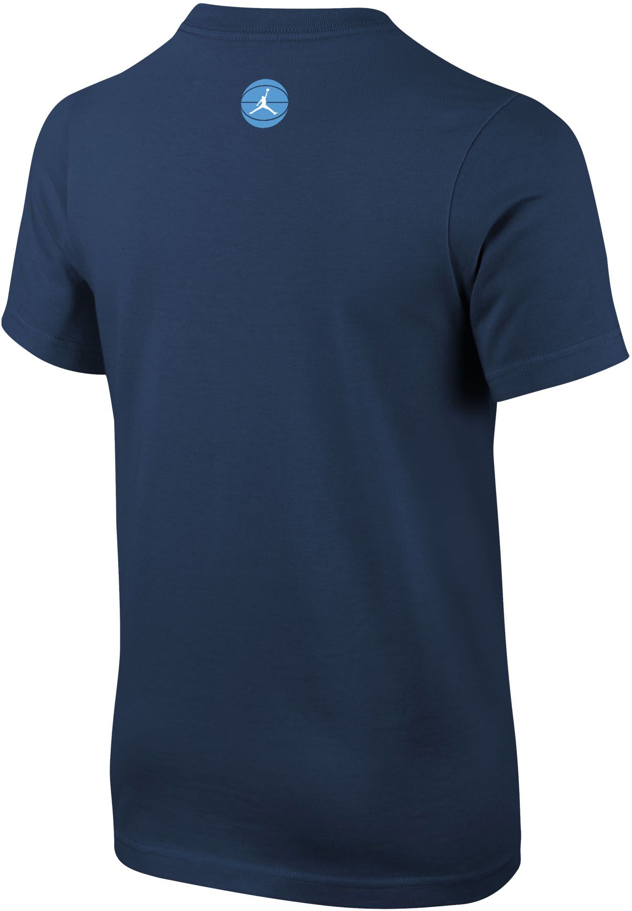 Jordan Youth North Carolina Tar Heels Navy Cotton Basketball Team T-Shirt product image