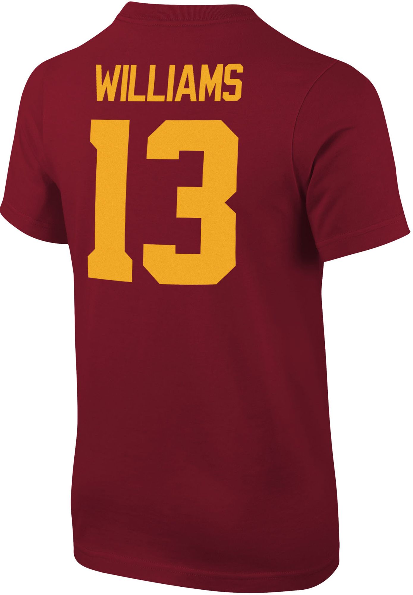 Nike Youth USC Trojans #13 Cardinal Caleb Williams Player T-Shirt