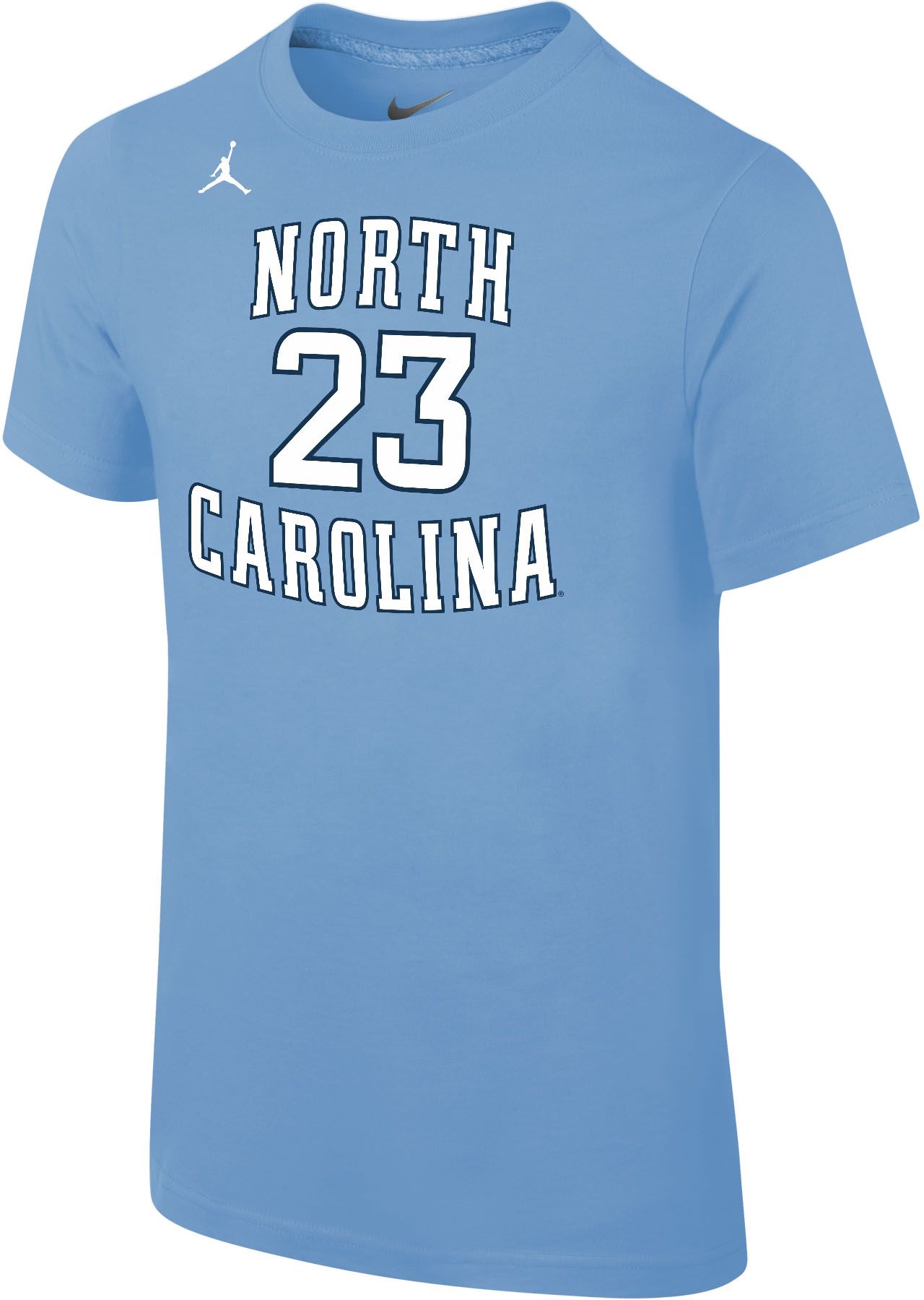 Jordan carolina 2024 blue shirt