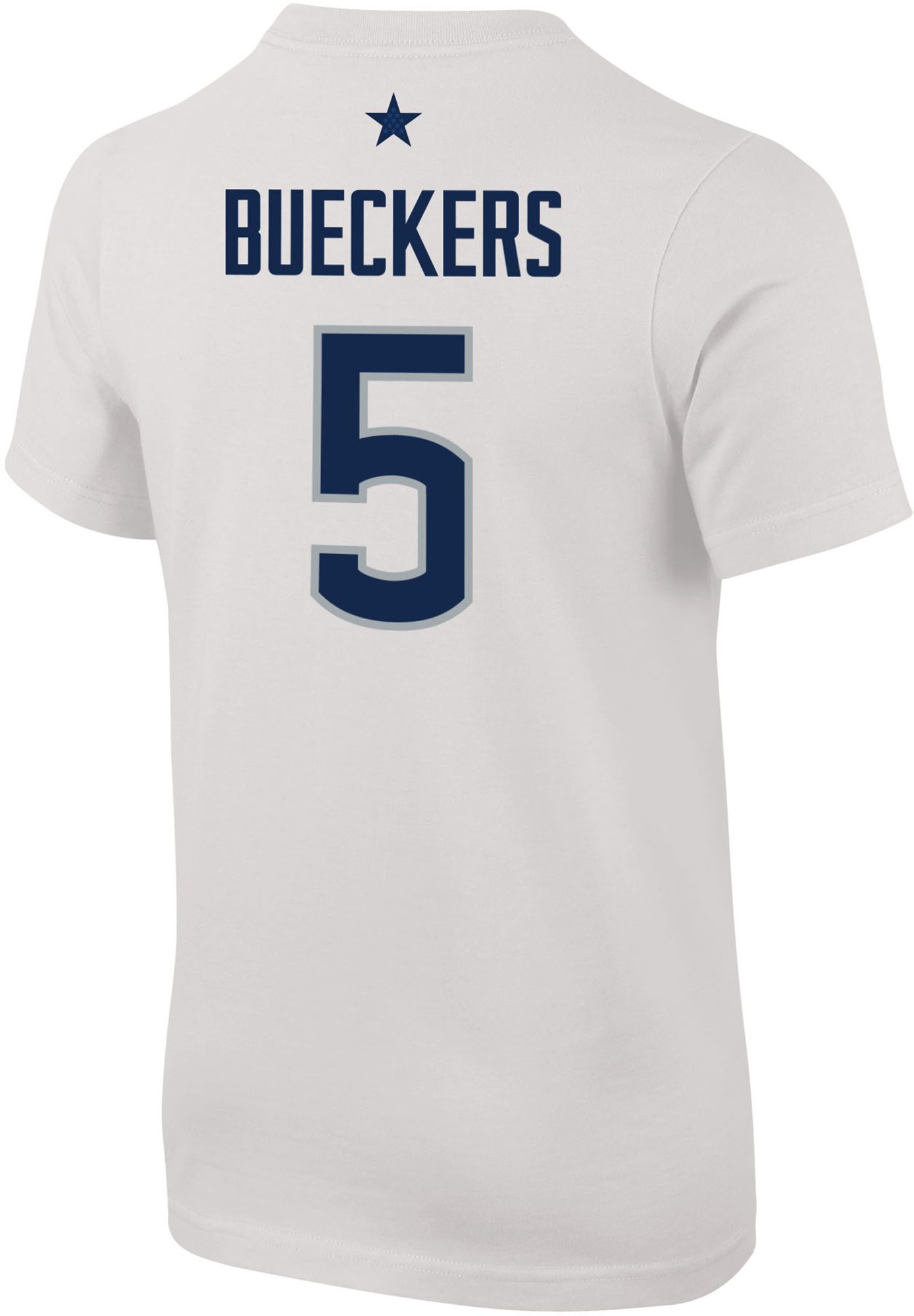 Nike Youth UConn Huskies Paige Bueckers #5 White Core Cotton T-Shirt product image