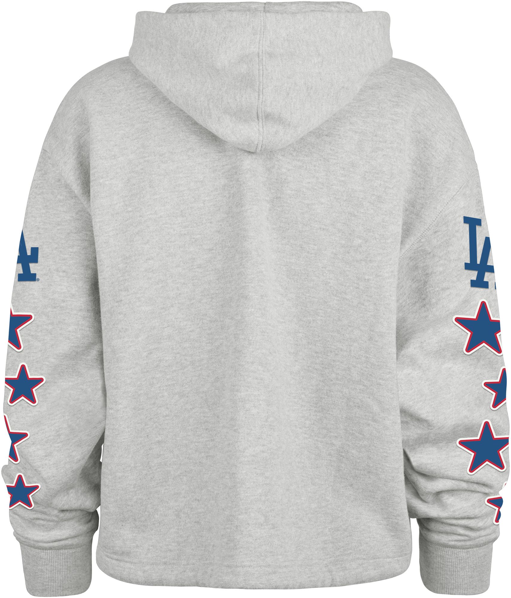 '47 Women's Los Angeles Dodgers Gray Venice Starry Eyed Hoodie product image
