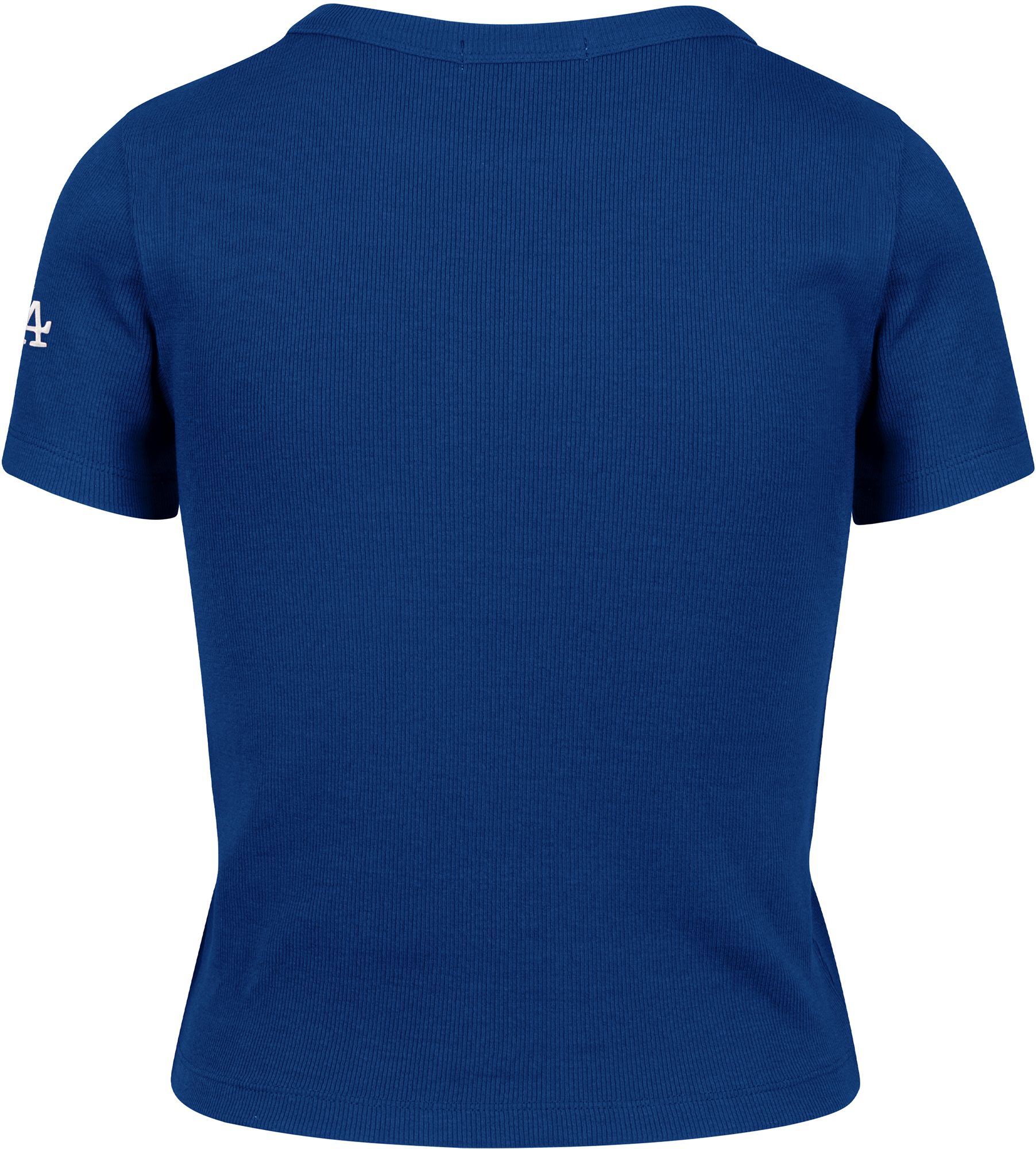 '47 Women's Los Angeles Dodgers Blue With Love Baby Ribbed T-Shirt product image