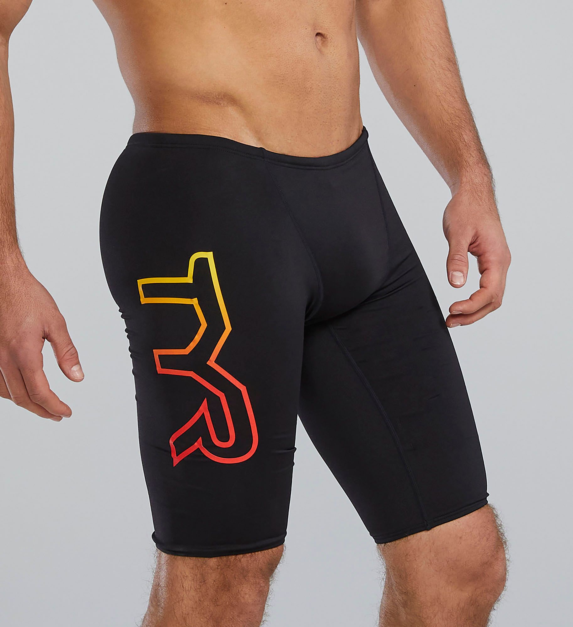 TYR Men's Durafast Elite Large Logo Jammer product image
