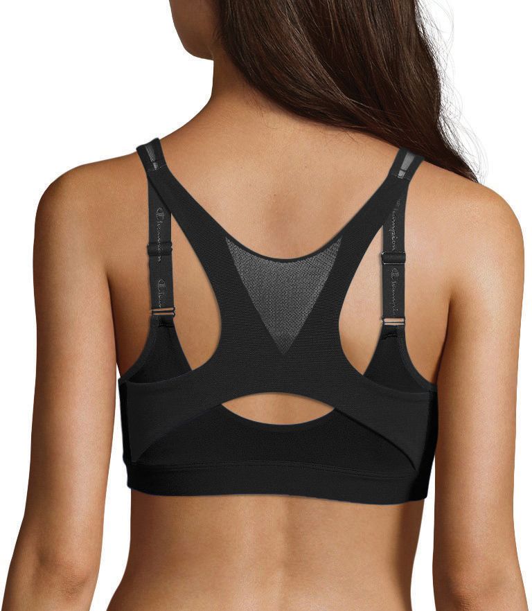 Champion Motion Control Zip Sports Bra 